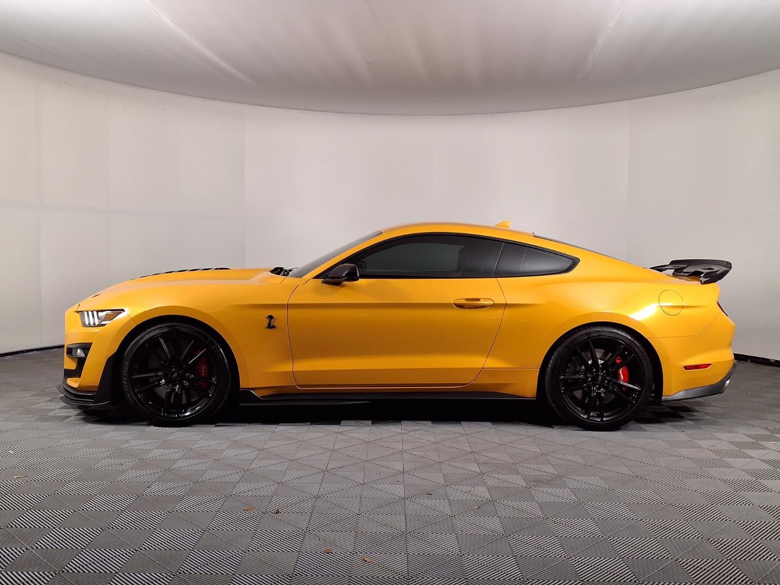 Used Orange Metallic 2022 Ford Mustang Shelby GT500 for Sale in