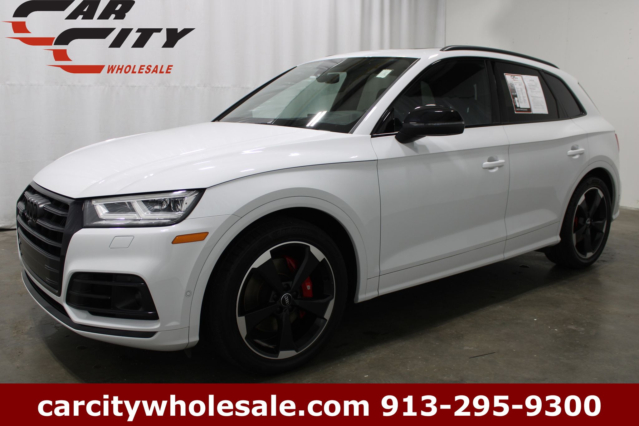 White 2019 Audi SQ5 3.0T quattro Prestige AWD SUV / Crossover All-Wheel Drive 8-Speed Automatic