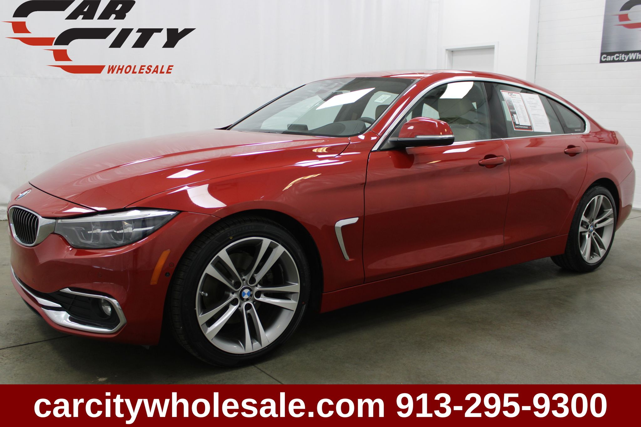 Melbourne Red Metallic 2019 BMW 4 Series Sedan Rear-Wheel Drive 8-Speed Automatic