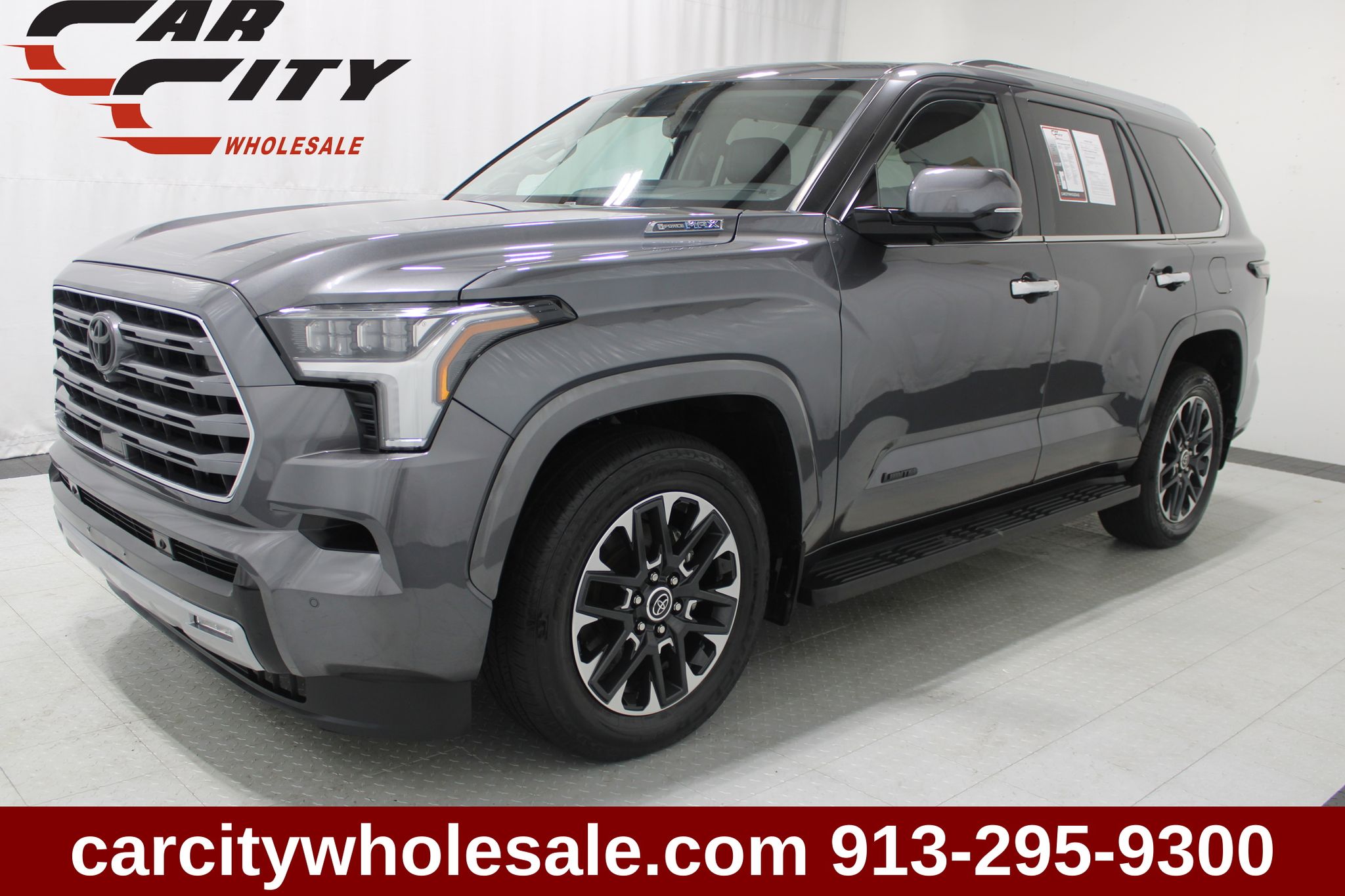 Magnetic Gray Metallic 2024 Toyota Sequoia SUV / Crossover Four-Wheel Drive Automatic