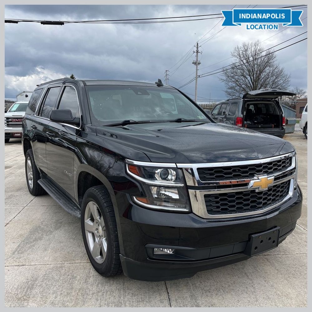 Black 2018 Chevrolet Tahoe LT 4WD SUV / Crossover Four-Wheel Drive 6-Speed Automatic Overdrive