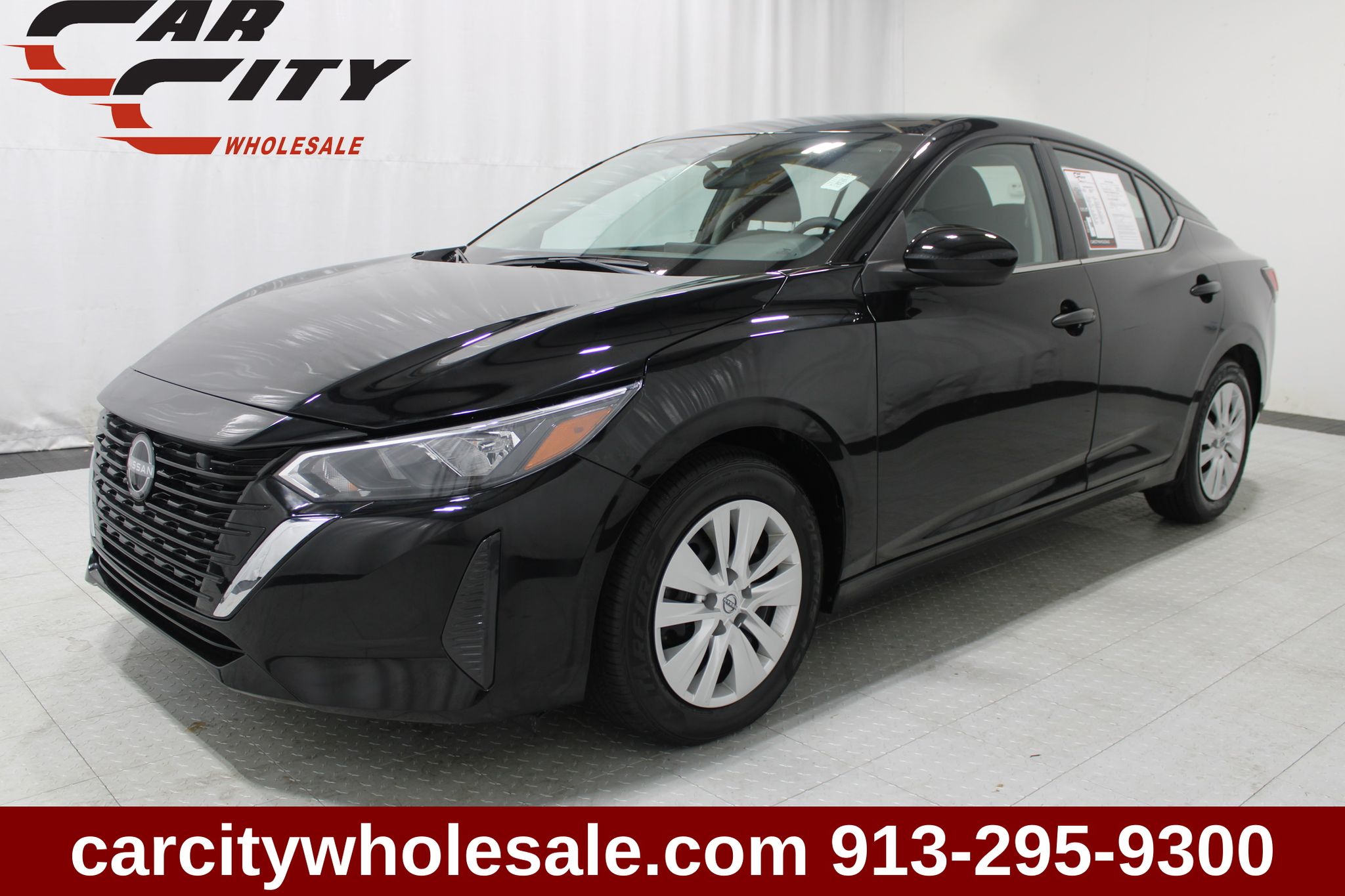 Super Black 2025 Nissan Sentra Sedan Front-Wheel Drive Continuously Variable Transmission