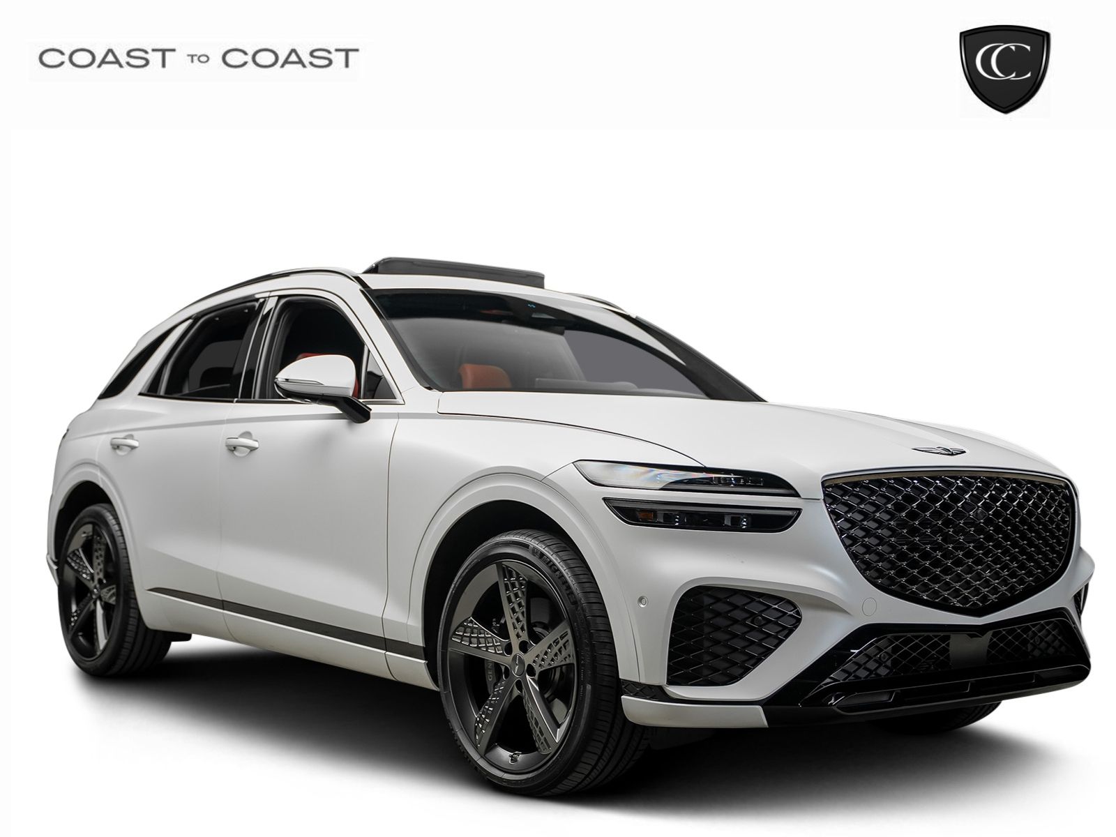 Matterhorn White 2025 Genesis GV70 3.5T Sport AWD SUV / Crossover All-Wheel Drive 8-Speed Automatic