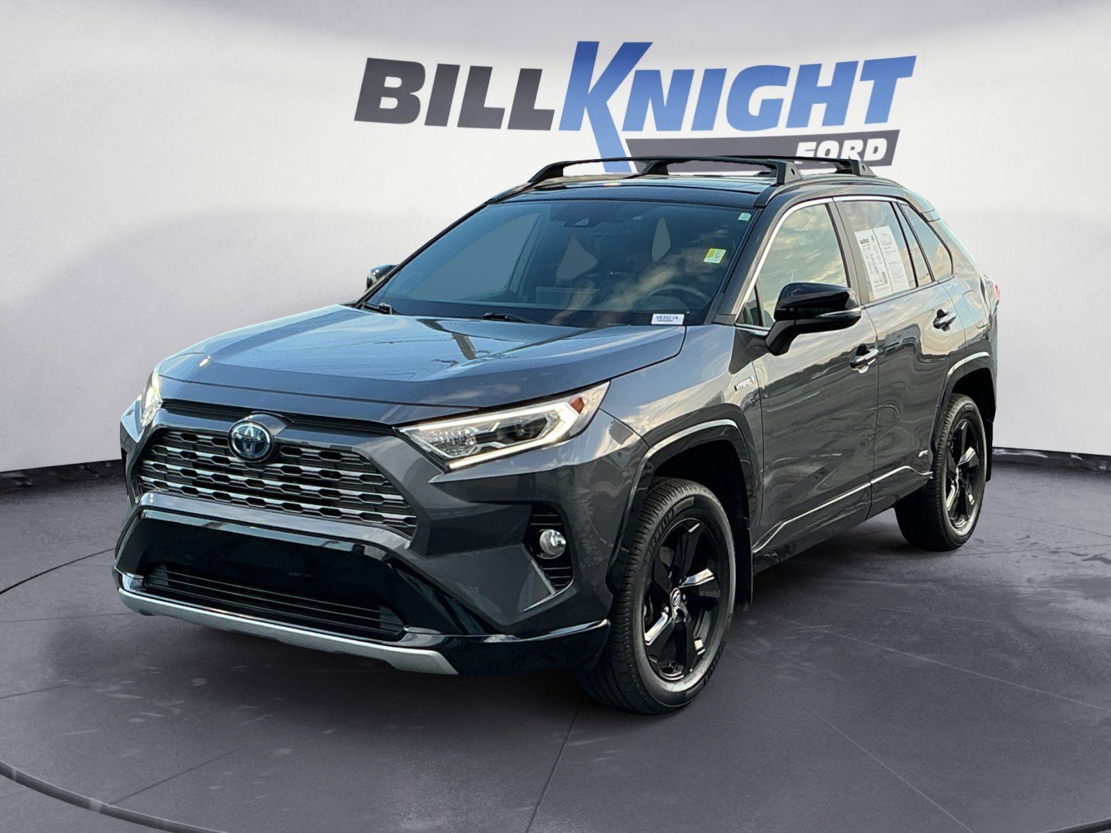 Magnetic Gray Metallic 2020 Toyota RAV4 Hybrid XSE AWD SUV / Crossover All-Wheel Drive Continuously Variable Transmission