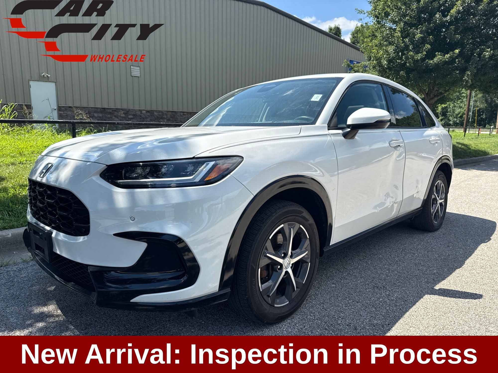 White 2024 Honda HR-V SUV / Crossover All-Wheel Drive Continuously Variable Transmission