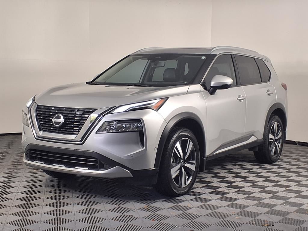 Used Brilliant Silver Metallic 2023 Nissan Rogue Platinum for Sale