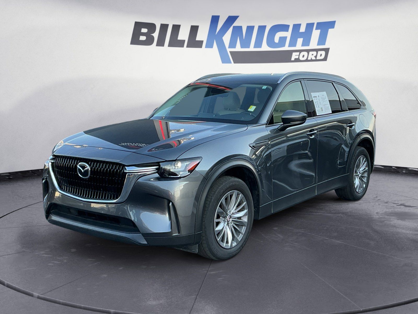 Machine Gray Metallic 2024 Mazda CX-90 3.3 Turbo Preferred AWD SUV / Crossover All-Wheel Drive 8-Speed Automatic