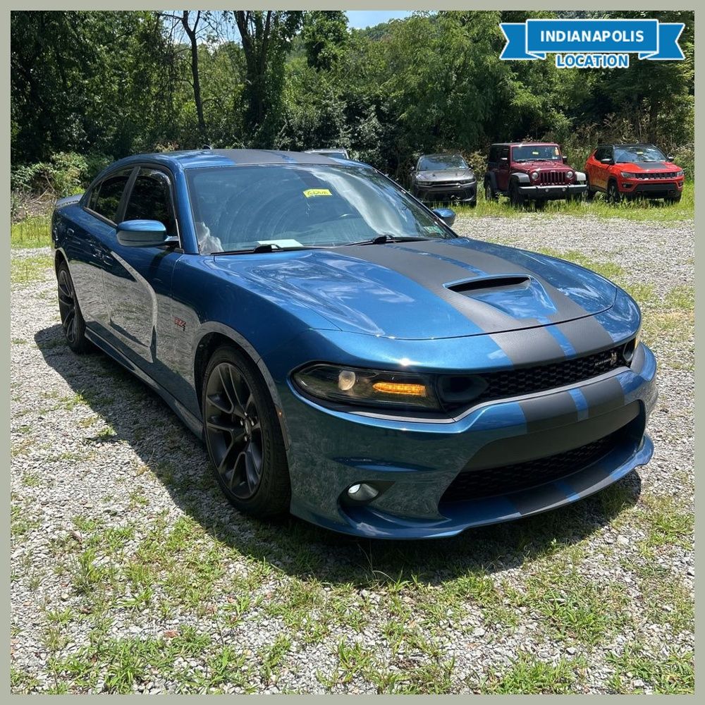 Blue (Frostbite) 2020 Dodge Charger Sedan Rear-Wheel Drive 8-Speed Automatic
