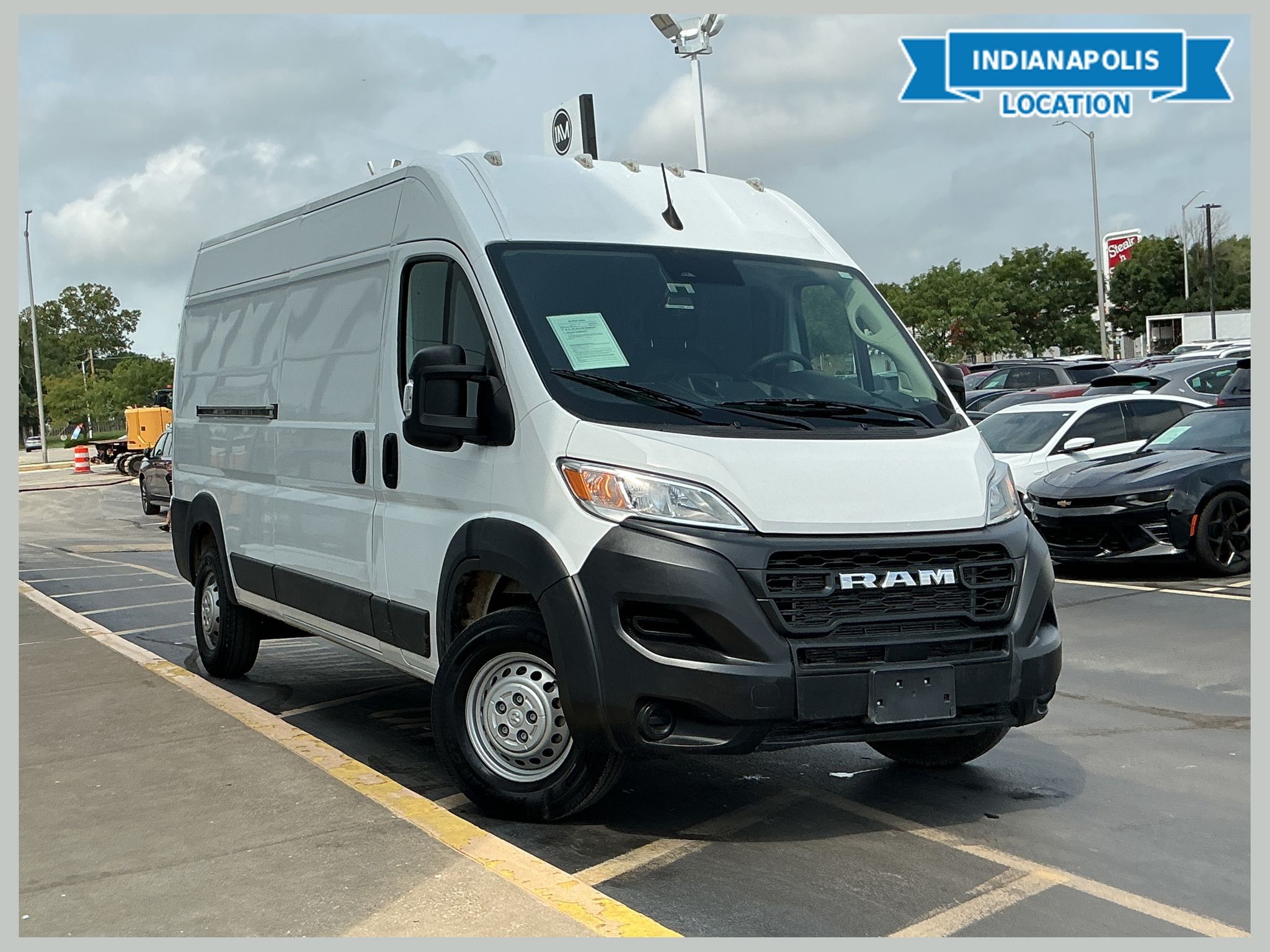 Bright White Clearcoat 2026 RAM ProMaster Van  9-Speed Automatic