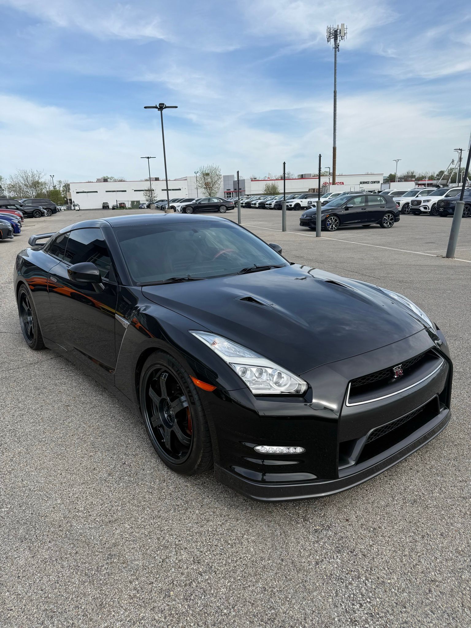 Jet Black 2015 Nissan GT-R Black Edition Coupe All-Wheel Drive 6-Speed Automatic