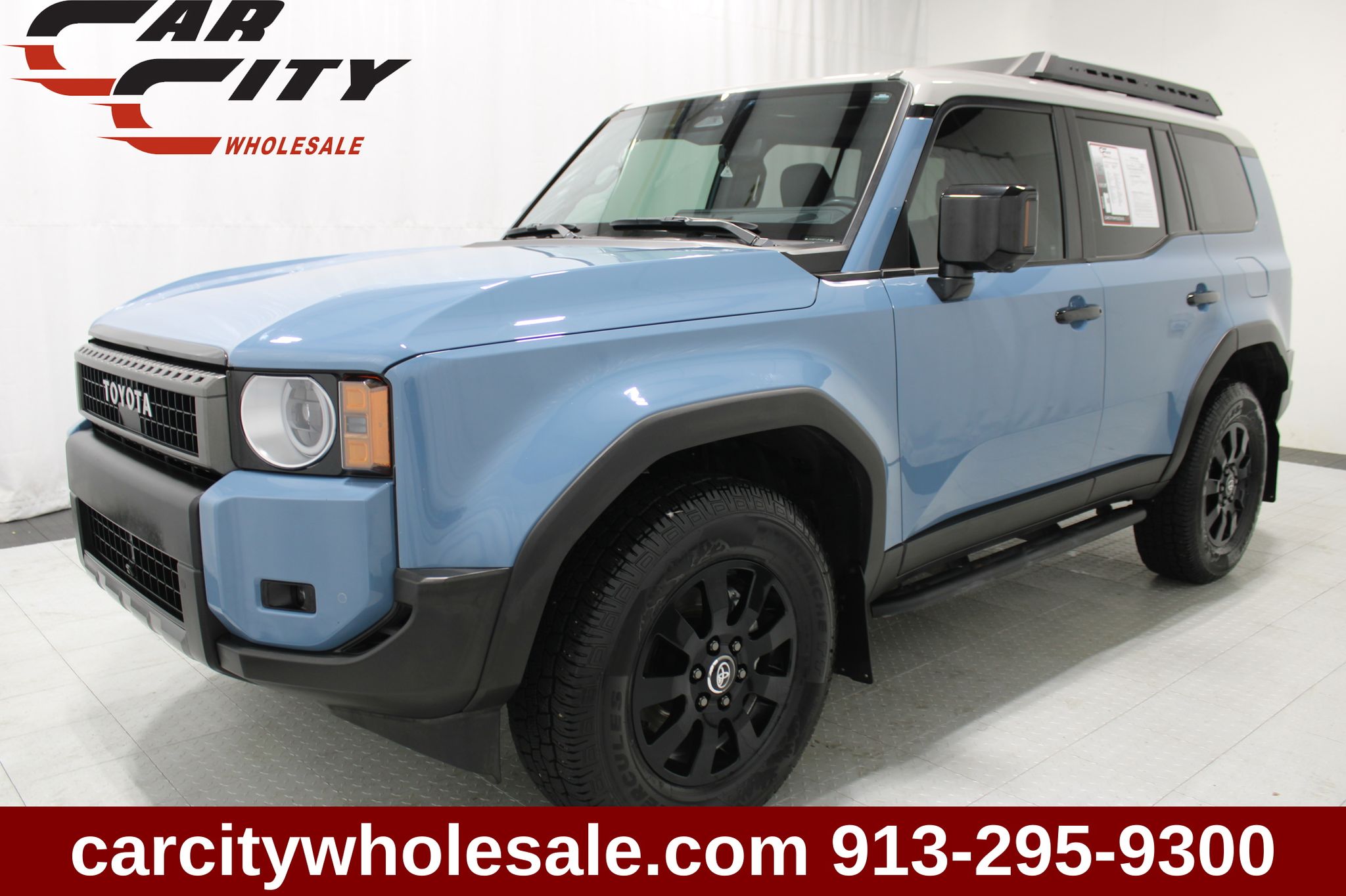 Blue / Gray 2024 Toyota Land Cruiser SUV / Crossover Four-Wheel Drive 8-Speed Automatic