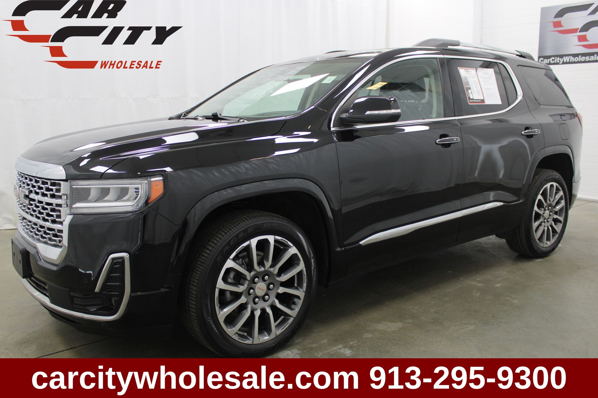Black 2022 GMC Acadia SUV / Crossover Four-Wheel Drive 9-Speed Automatic