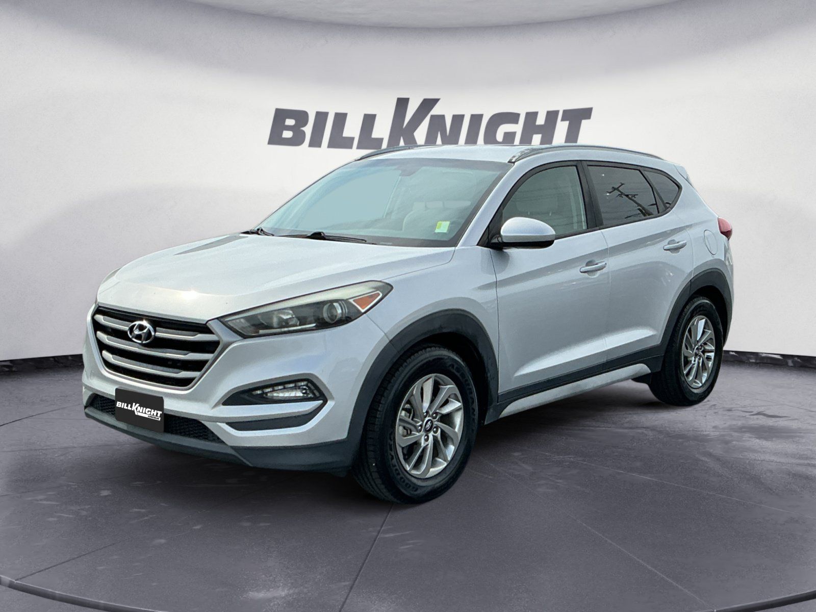 Molten Silver 2018 Hyundai Tucson SUV / Crossover All-Wheel Drive 6-Speed Automatic