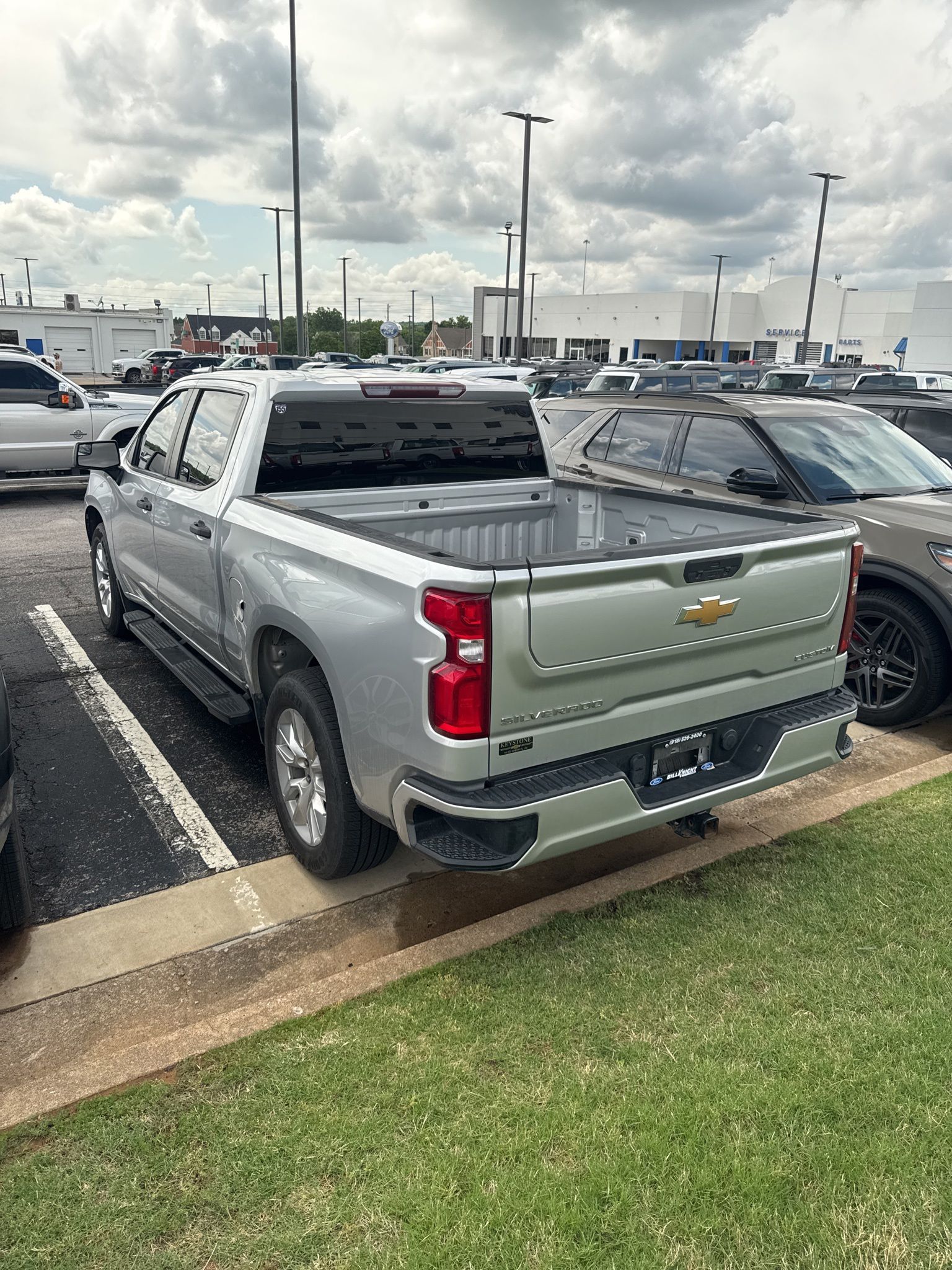 Used 2021 Chevrolet Silverado 1500 Custom 4D Crew Cab