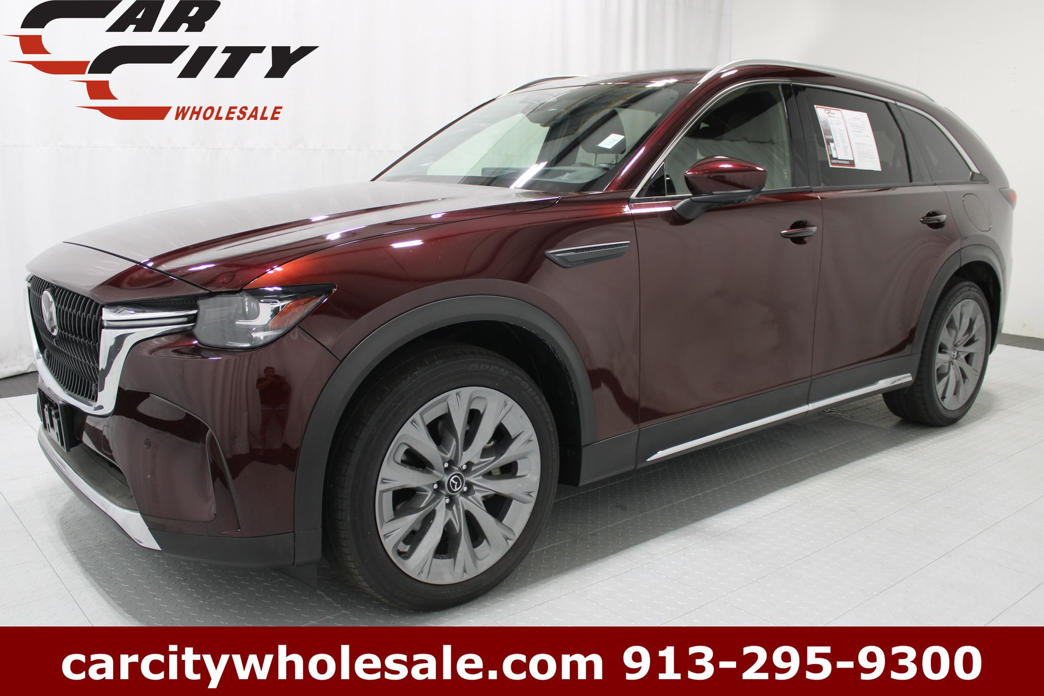 Artisan Red Premium 2024 Mazda CX-90 SUV / Crossover All-Wheel Drive 8-Speed Automatic