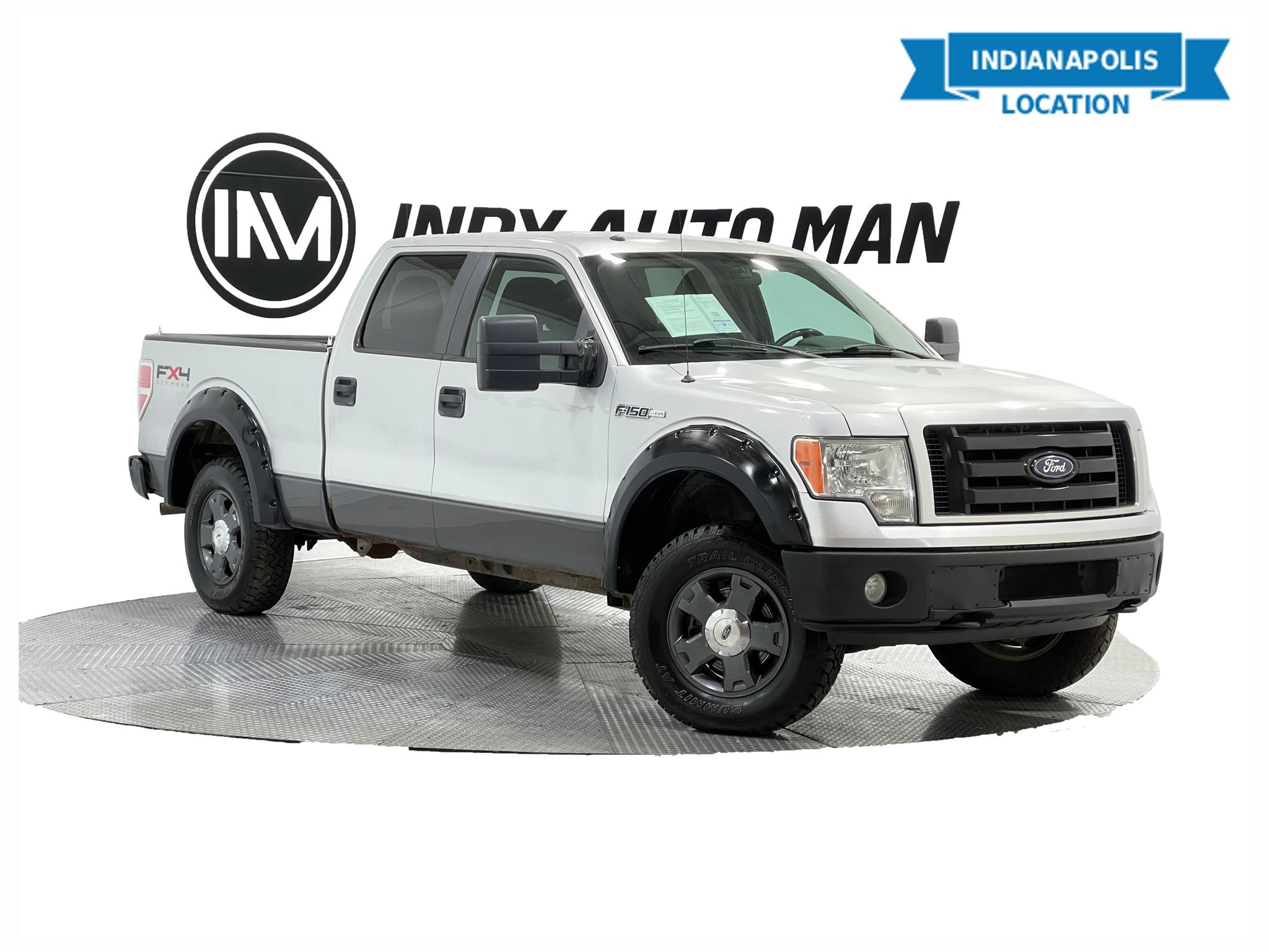 Ingot Silver 2010 Ford F-150 FX4 SuperCrew 4WD Pickup Truck Four-Wheel Drive 6-Speed Automatic