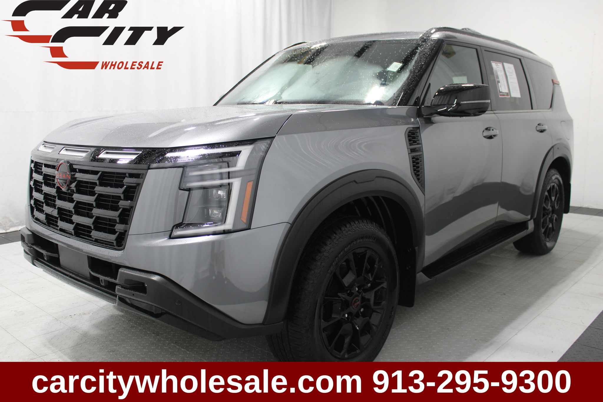 Gray (Gun Metallic) 2026 Nissan Armada SUV / Crossover Four-Wheel Drive 9-Speed Automatic