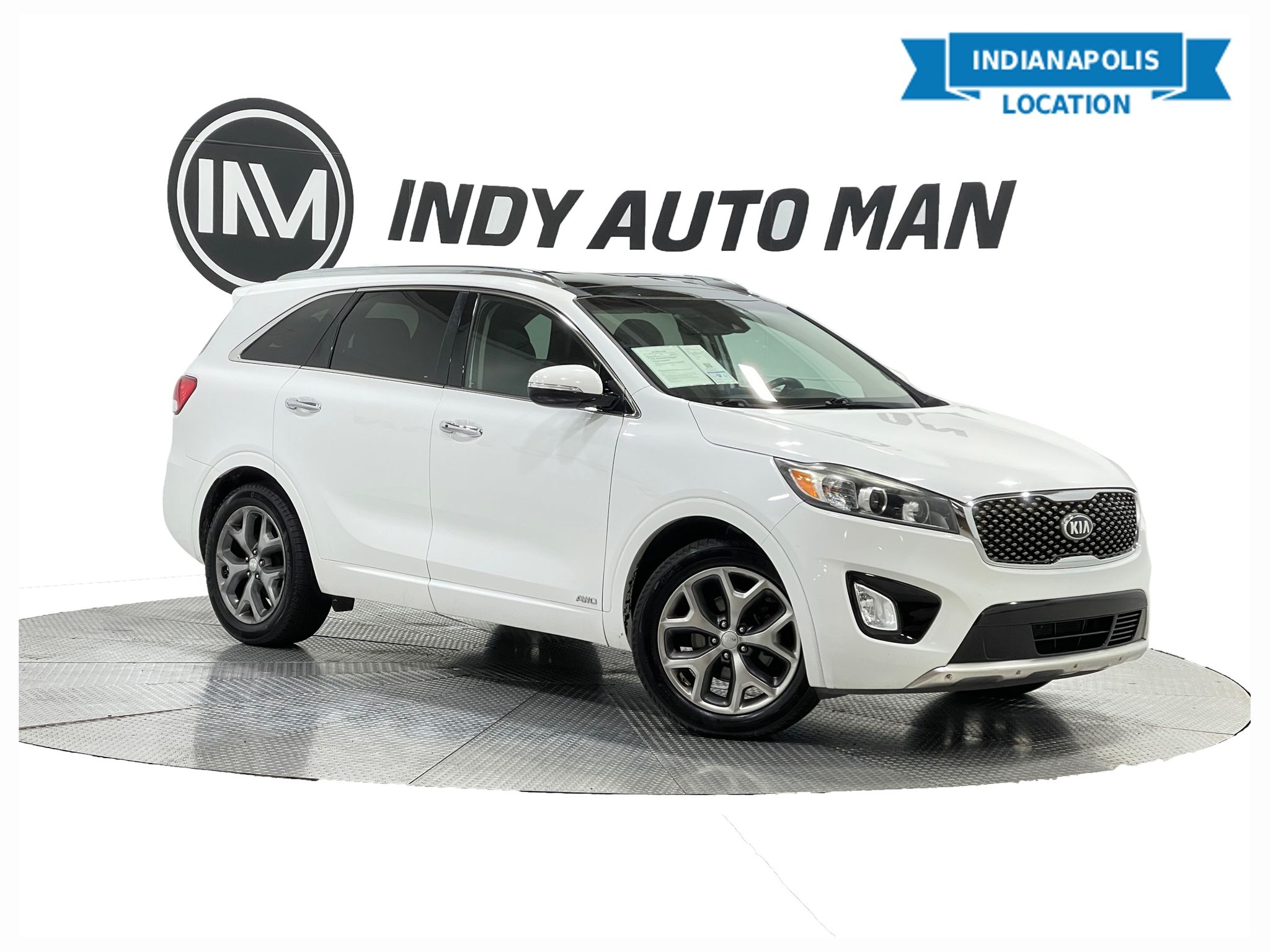 Snow White Pearl 2018 Kia Sorento SUV / Crossover All-Wheel Drive 6-Speed Automatic