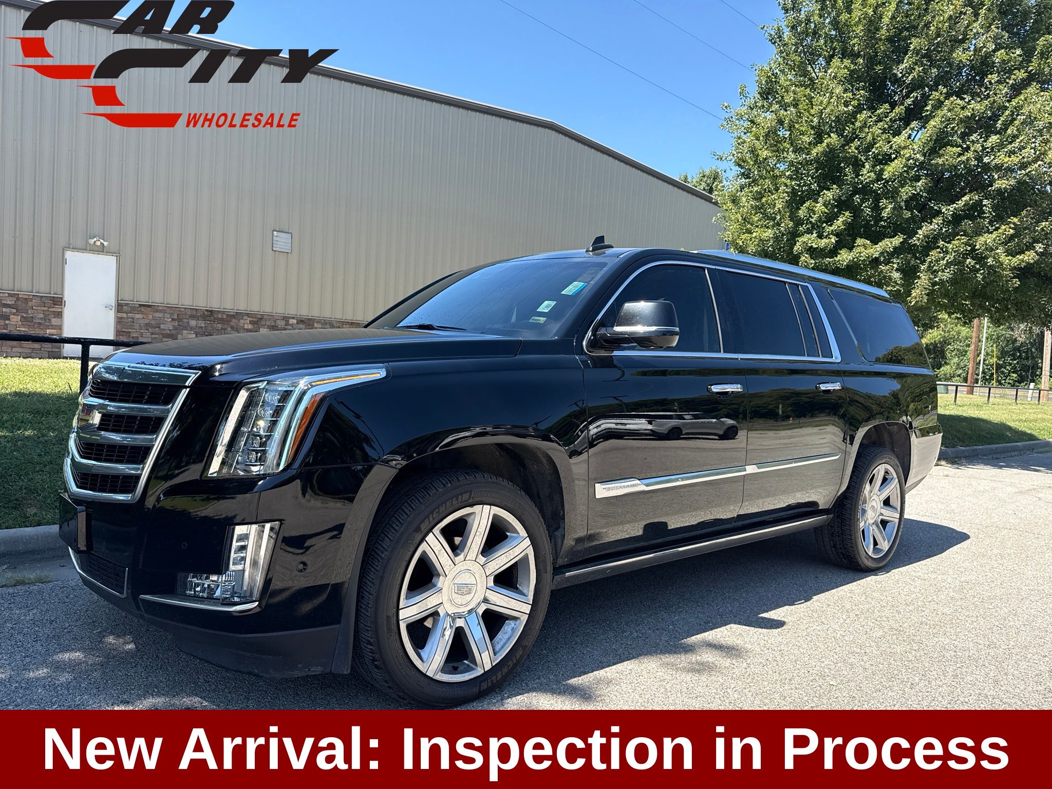 Black Raven 2017 Cadillac Escalade ESV SUV / Crossover Four-Wheel Drive 8-Speed Automatic