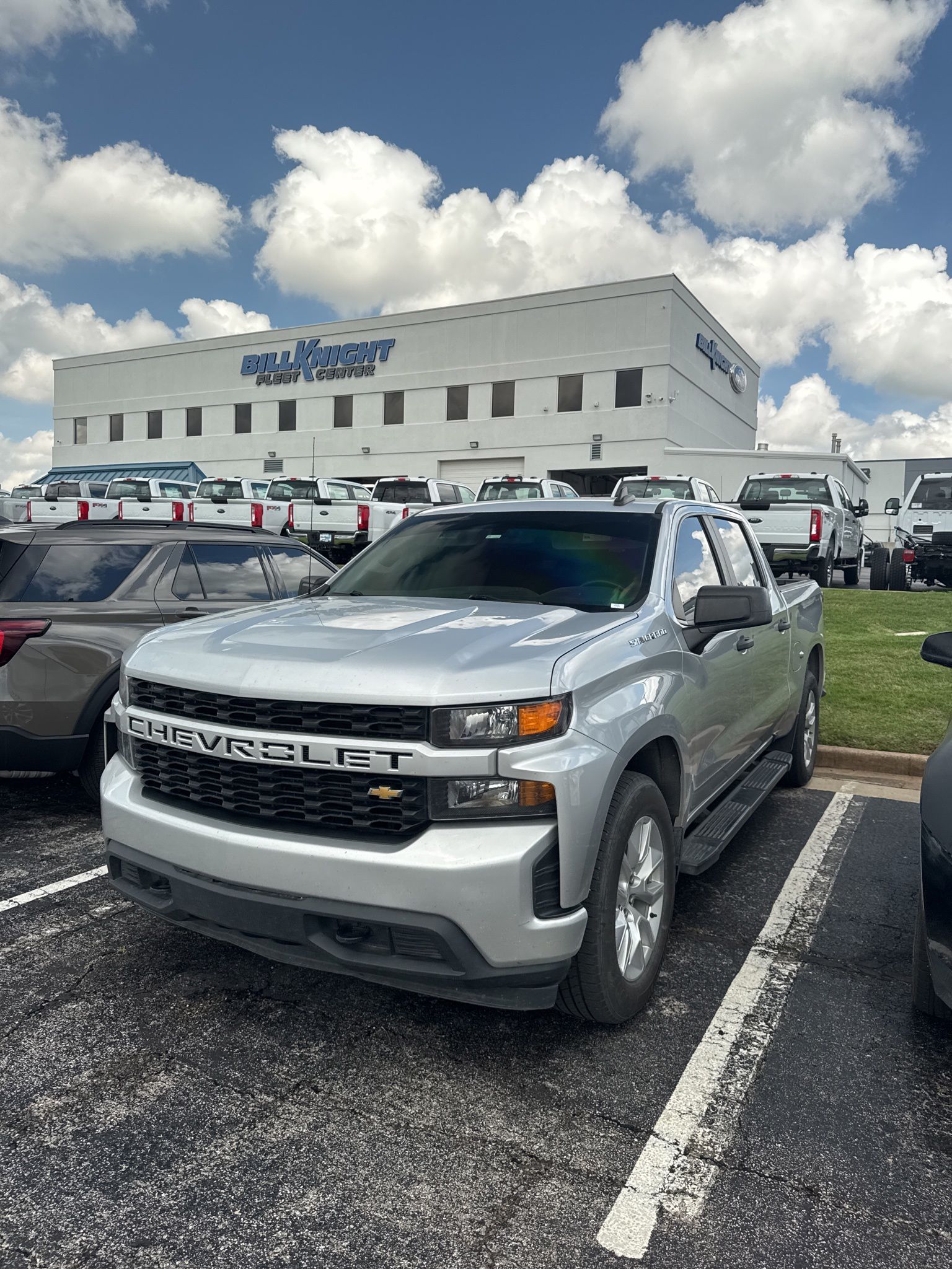 Used 2021 Chevrolet Silverado 1500 Custom 4D Crew Cab