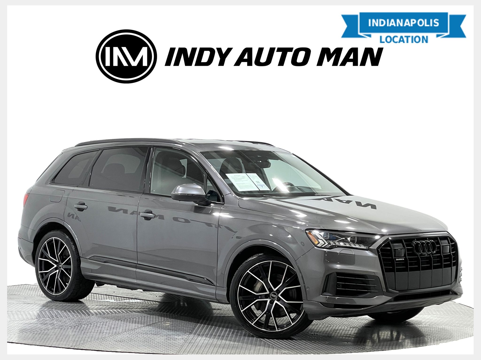 Samurai Gray Metallic 2021 Audi Q7 SUV / Crossover All-Wheel Drive 8-Speed Automatic