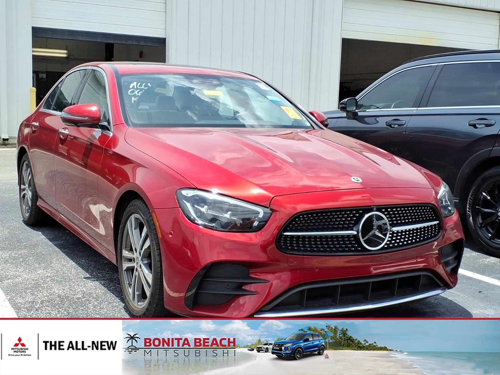 MANUFAKTUR Cardinal Red Metallic 2022 Mercedes-Benz E-Class Sedan Rear-Wheel Drive 9-Speed Automatic