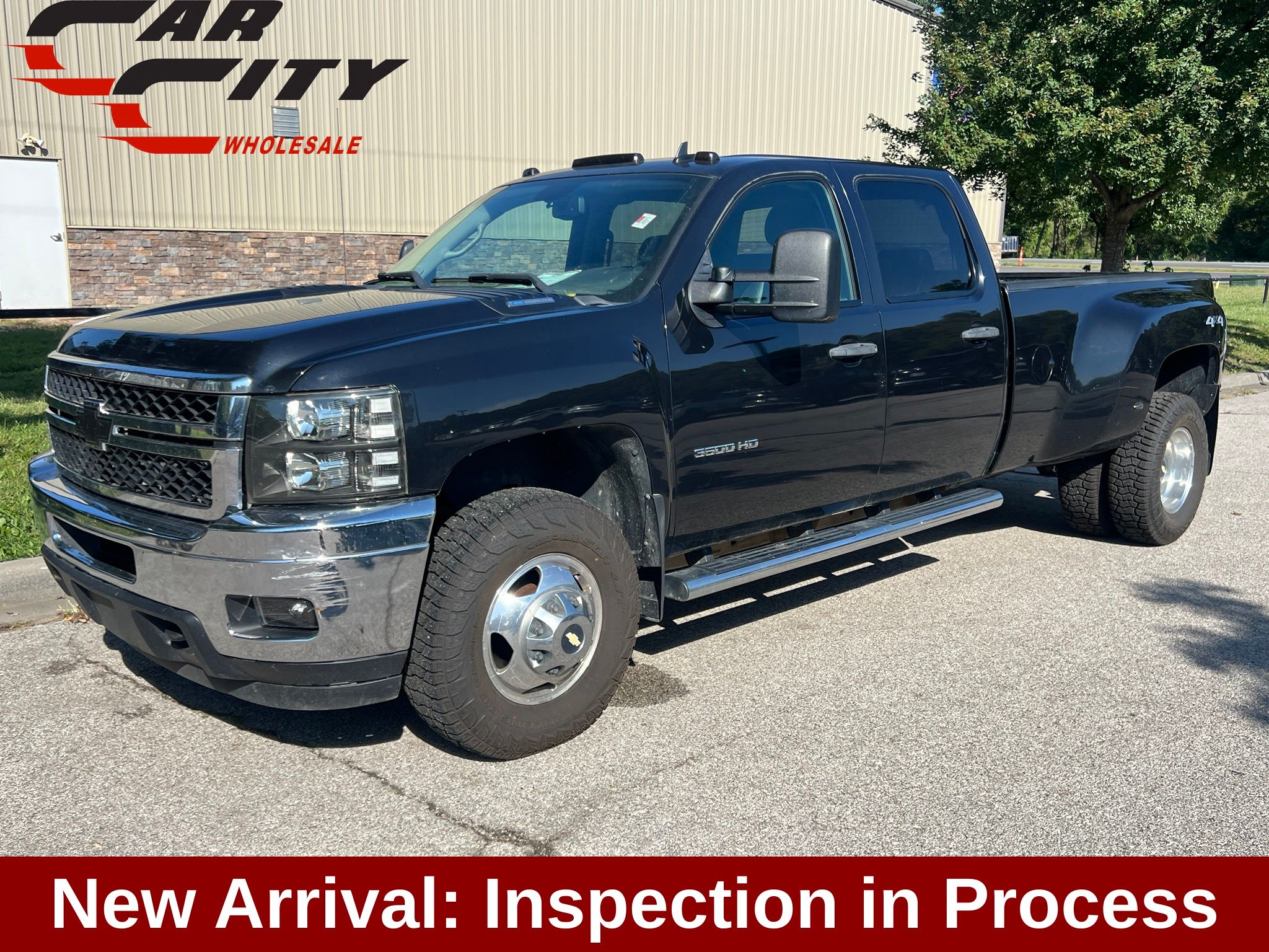 Black Granite Metallic 2012 Chevrolet Silverado 3500HD Pickup Truck Four-Wheel Drive 6-Speed Automatic