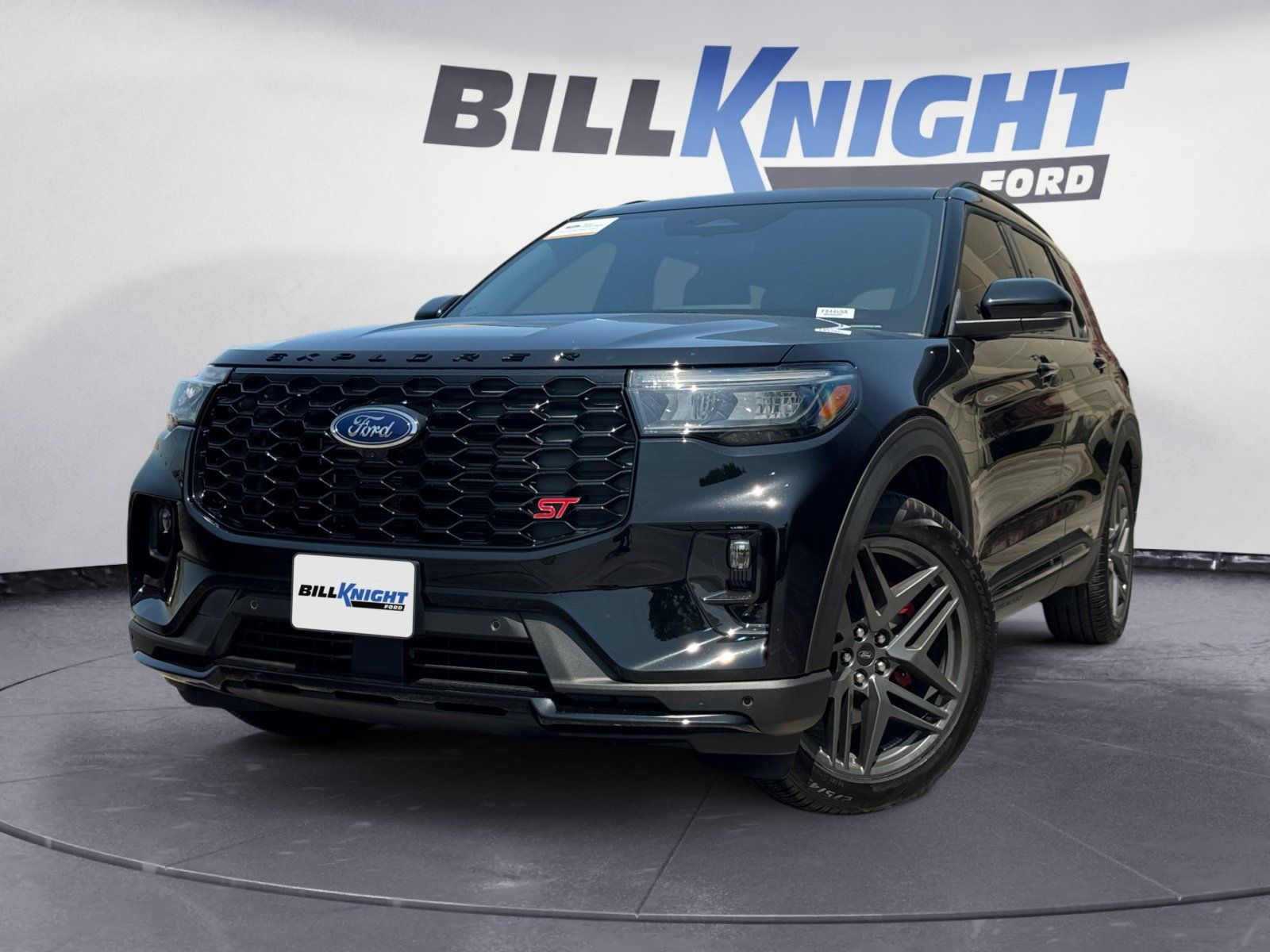 Black Metallic 2025 Ford Explorer SUV / Crossover All-Wheel Drive Automatic