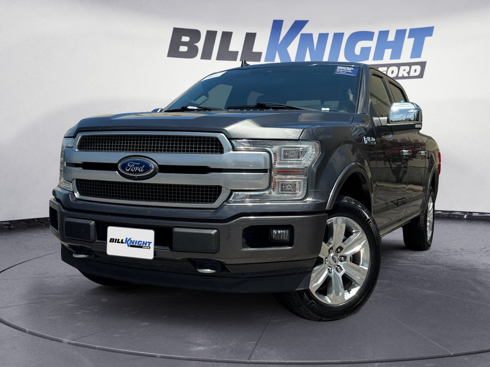 Gray (Magnetic Metallic) 2019 Ford F-150 Pickup Truck Four-Wheel Drive Automatic