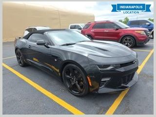 Black 2018 Chevrolet Camaro Convertible Rear-Wheel Drive 8-Speed Automatic