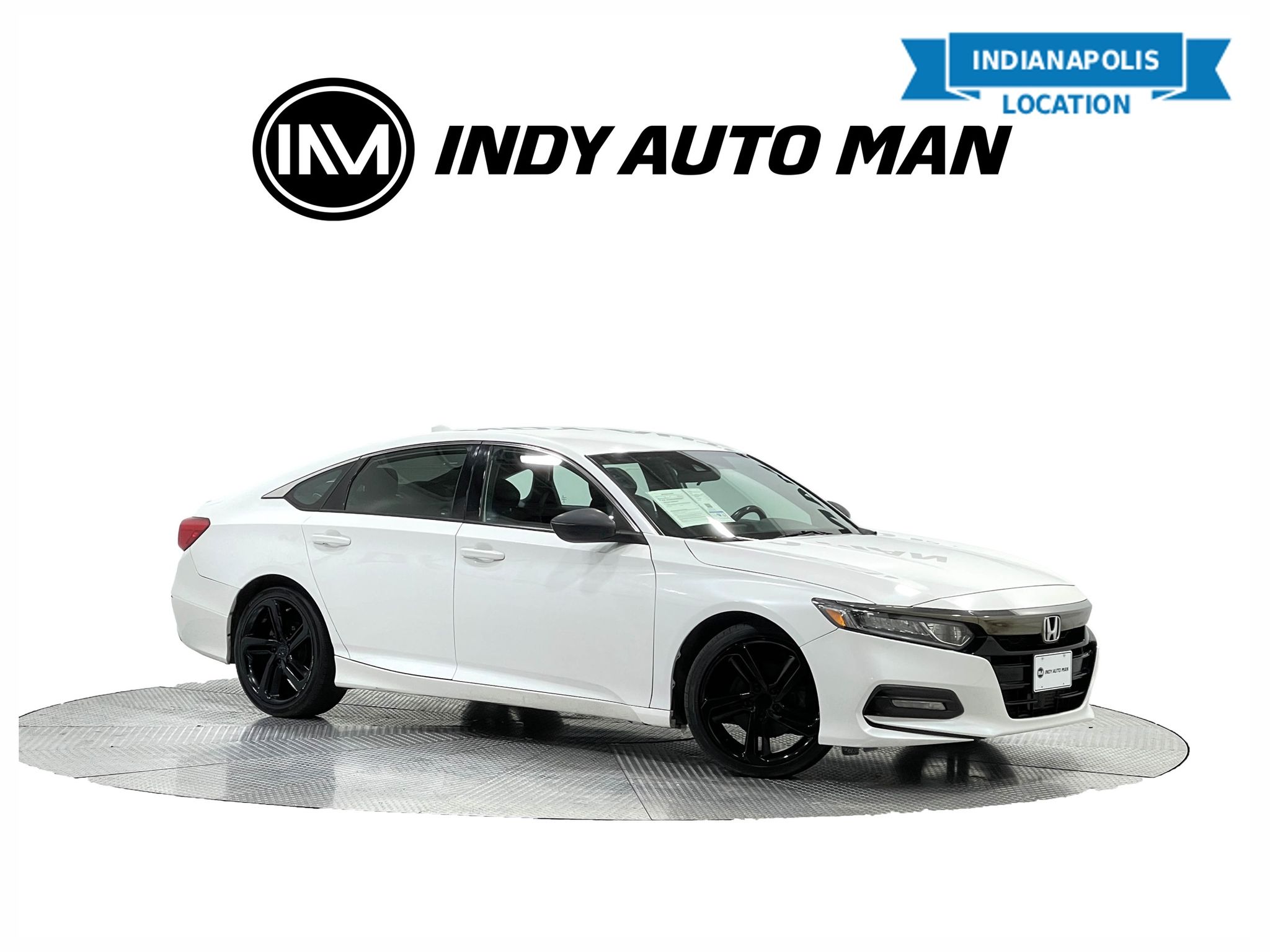 Platinum White Pearl 2019 Honda Accord Sedan Front-Wheel Drive Continuously Variable Transmission