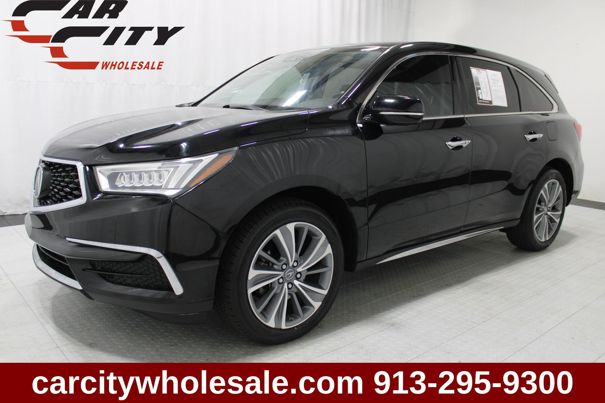 Black 2017 Acura MDX SUV / Crossover Front-Wheel Drive 9-Speed Automatic