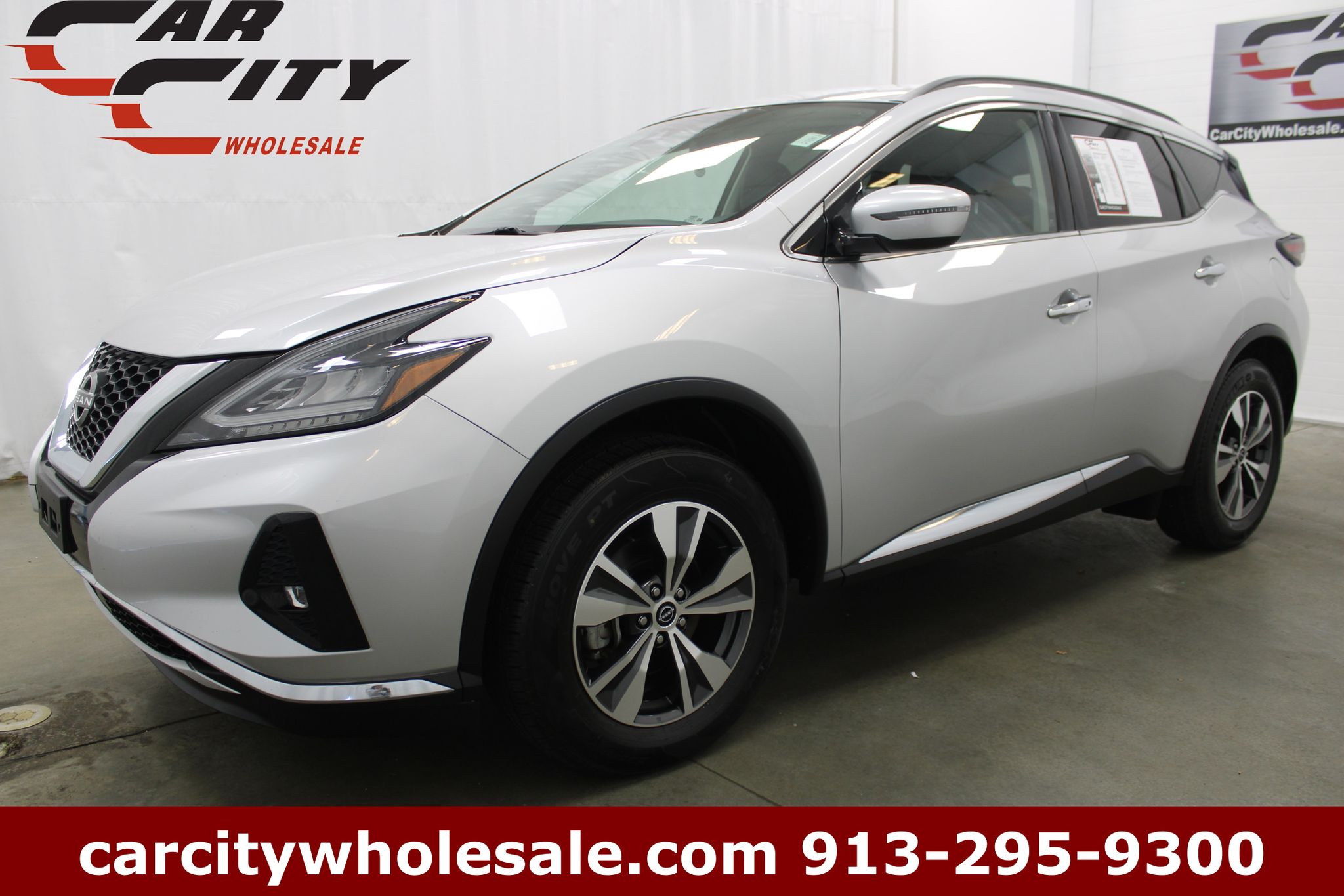 Brilliant Silver Metallic 2023 Nissan Murano SV FWD SUV / Crossover Front-Wheel Drive Continuously Variable Transmission