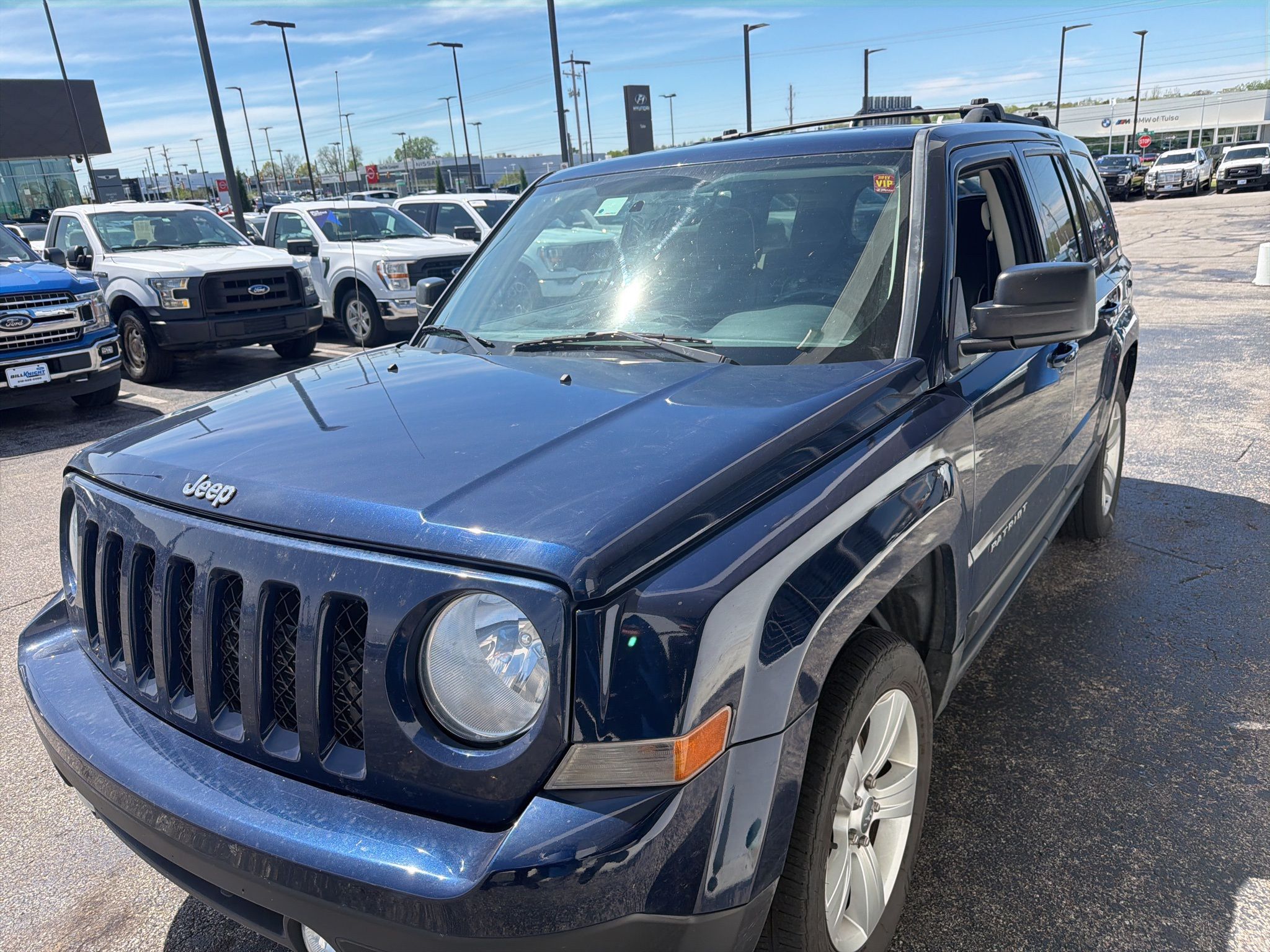 True Blue Pearlcoat 2014 Jeep Patriot Latitude 4WD SUV / Crossover Four-Wheel Drive 6-Speed Automatic