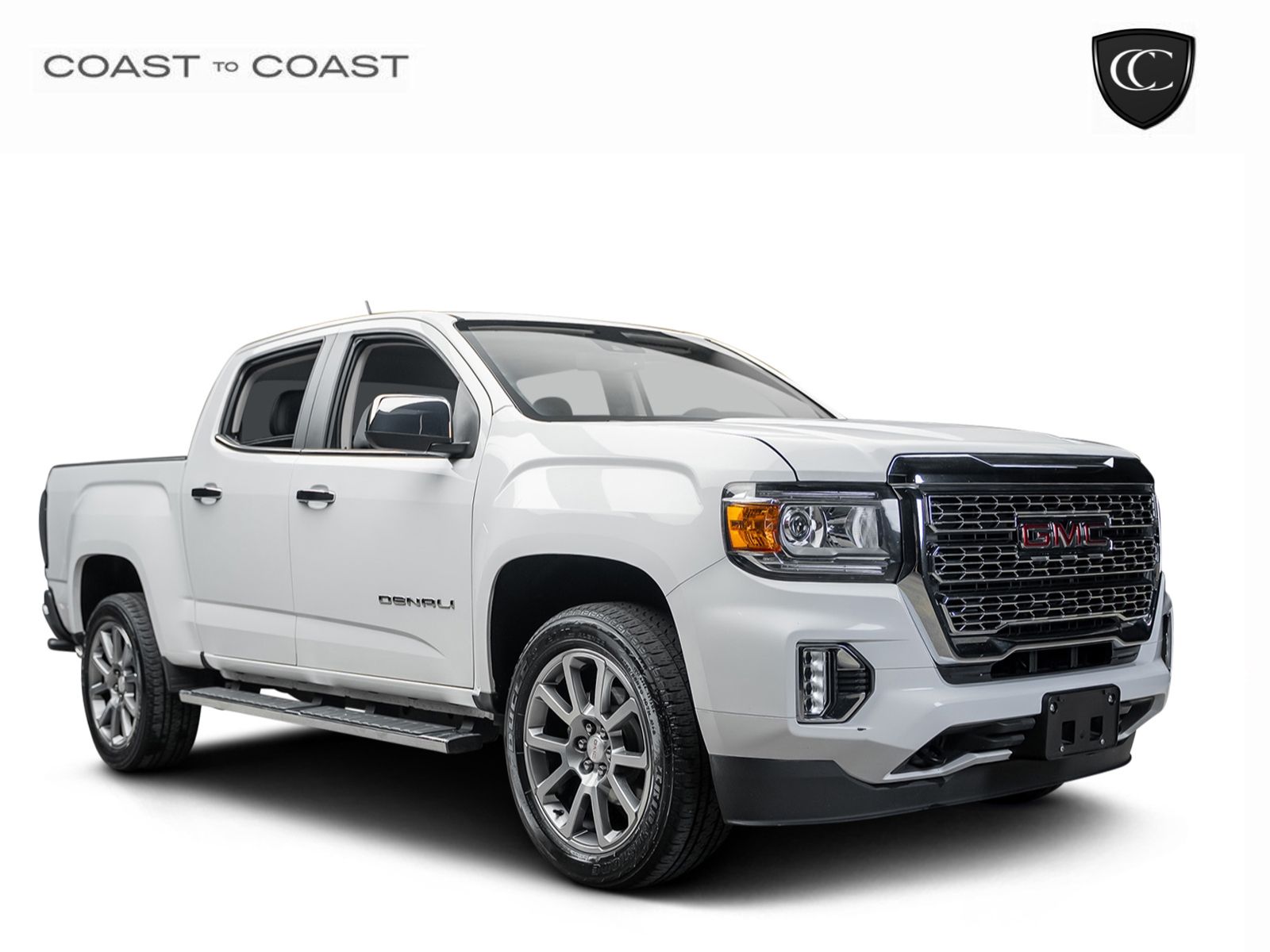 Summit White 2022 GMC Canyon Pickup Truck Four-Wheel Drive 8-Speed Automatic