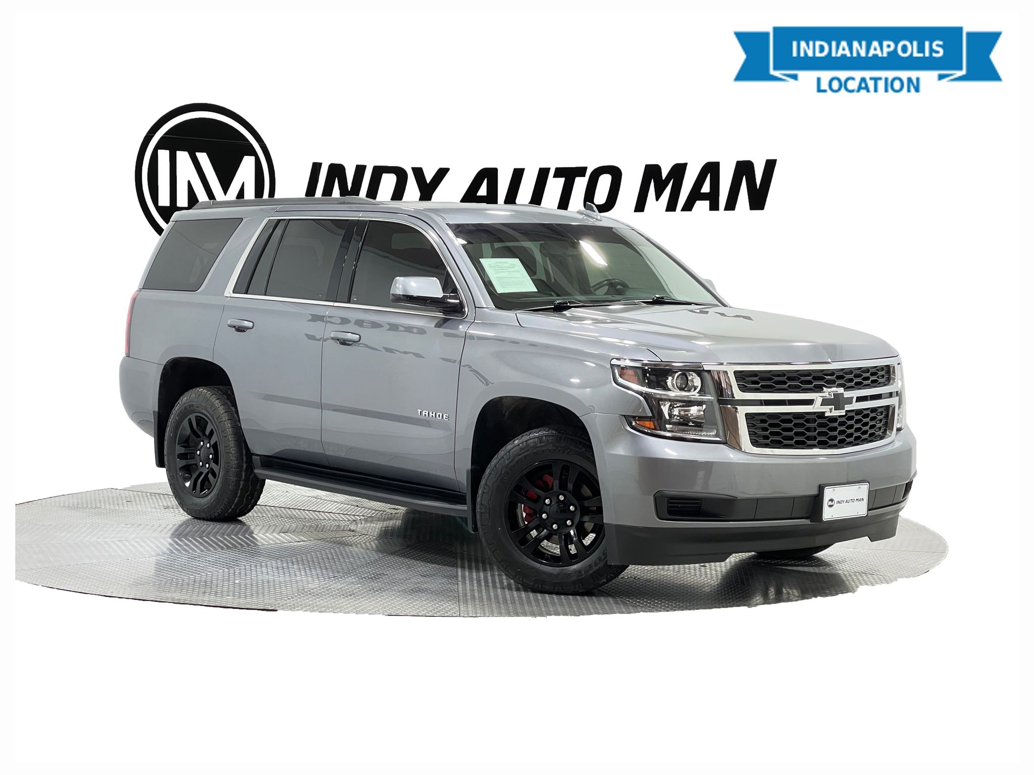 Gray (Satin Steel Metallic) 2019 Chevrolet Tahoe LS 4WD SUV / Crossover Four-Wheel Drive 6-Speed Automatic Overdrive