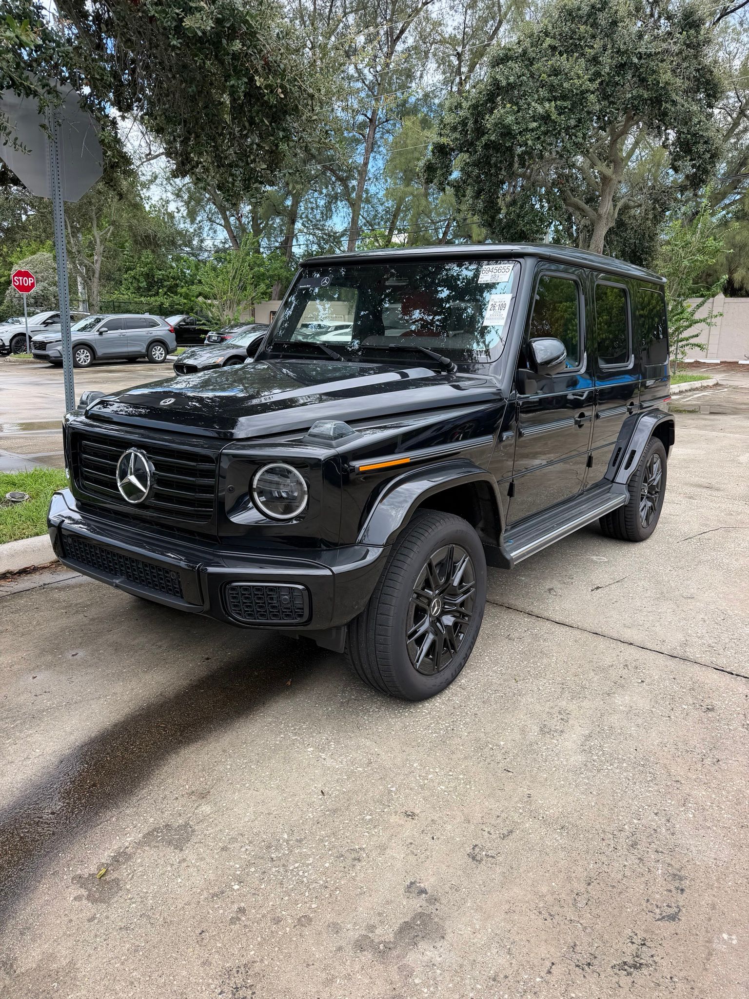Black 2026 Mercedes-Benz G-Class SUV / Crossover  2-Speed Automatic