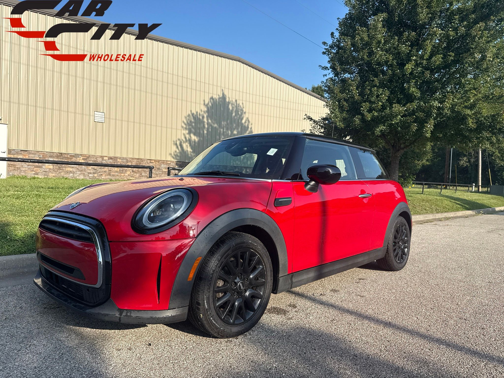 Chili Red 2023 MINI Cooper Hatchback 7-Speed Automatic