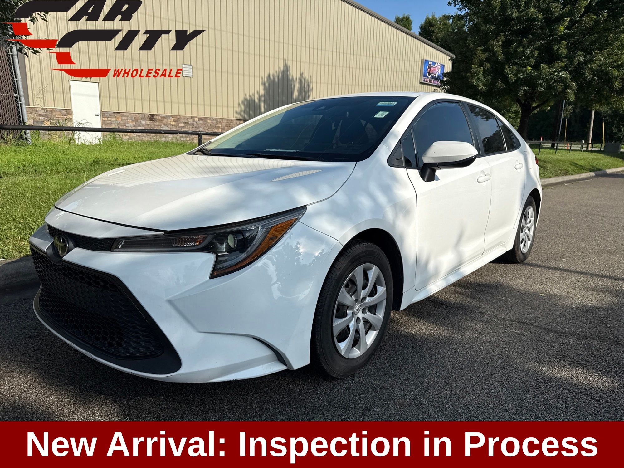 White 2022 Toyota Corolla Sedan Front-Wheel Drive Continuously Variable Transmission