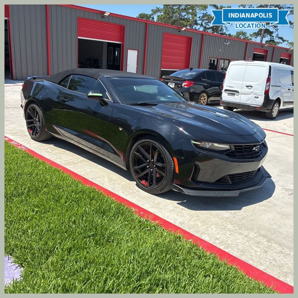 Black 2019 Chevrolet Camaro Convertible Rear-Wheel Drive 8-Speed Automatic