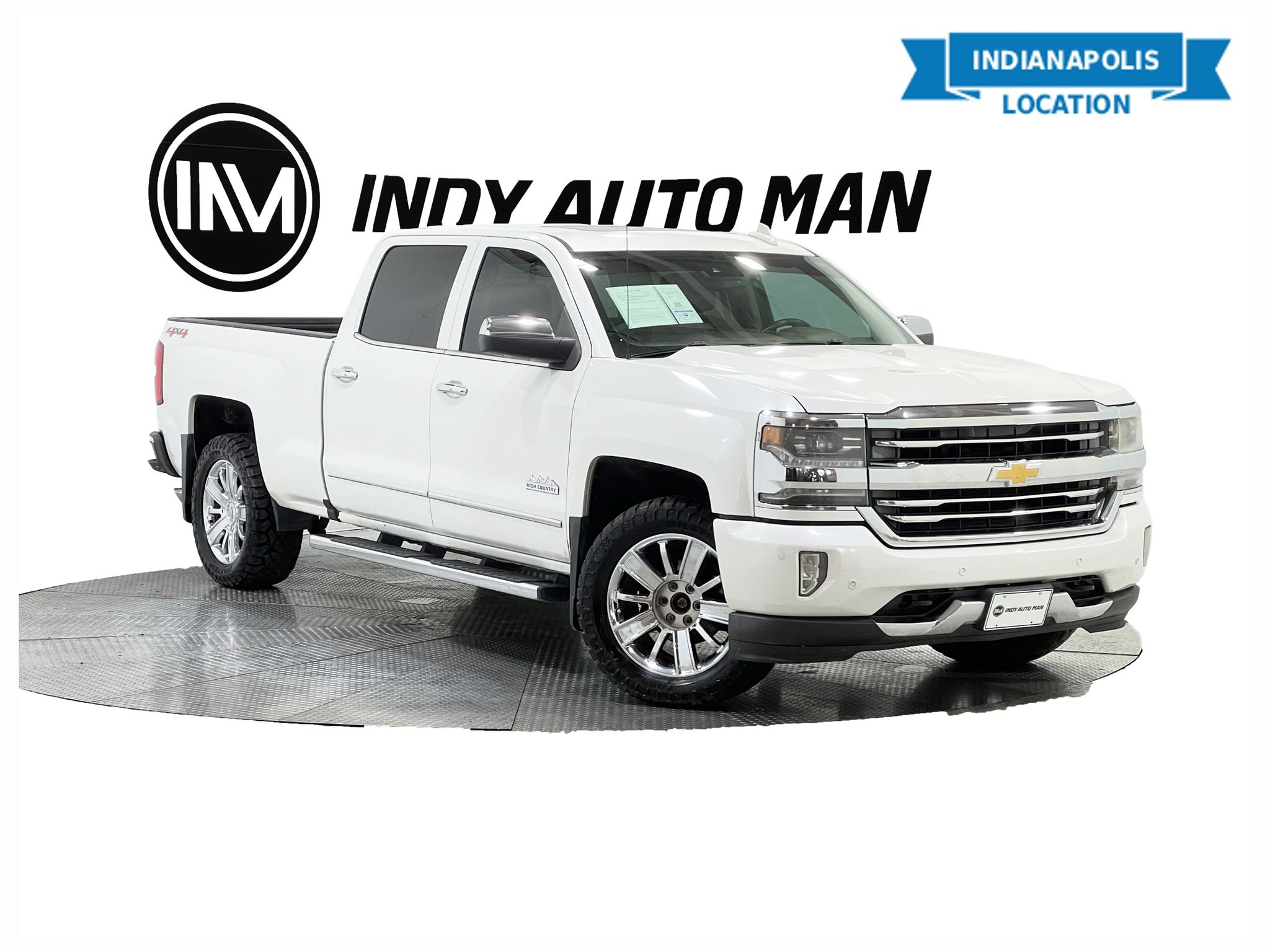 White 2016 Chevrolet Silverado 1500 Pickup Truck Four-Wheel Drive 8-Speed Automatic Overdrive