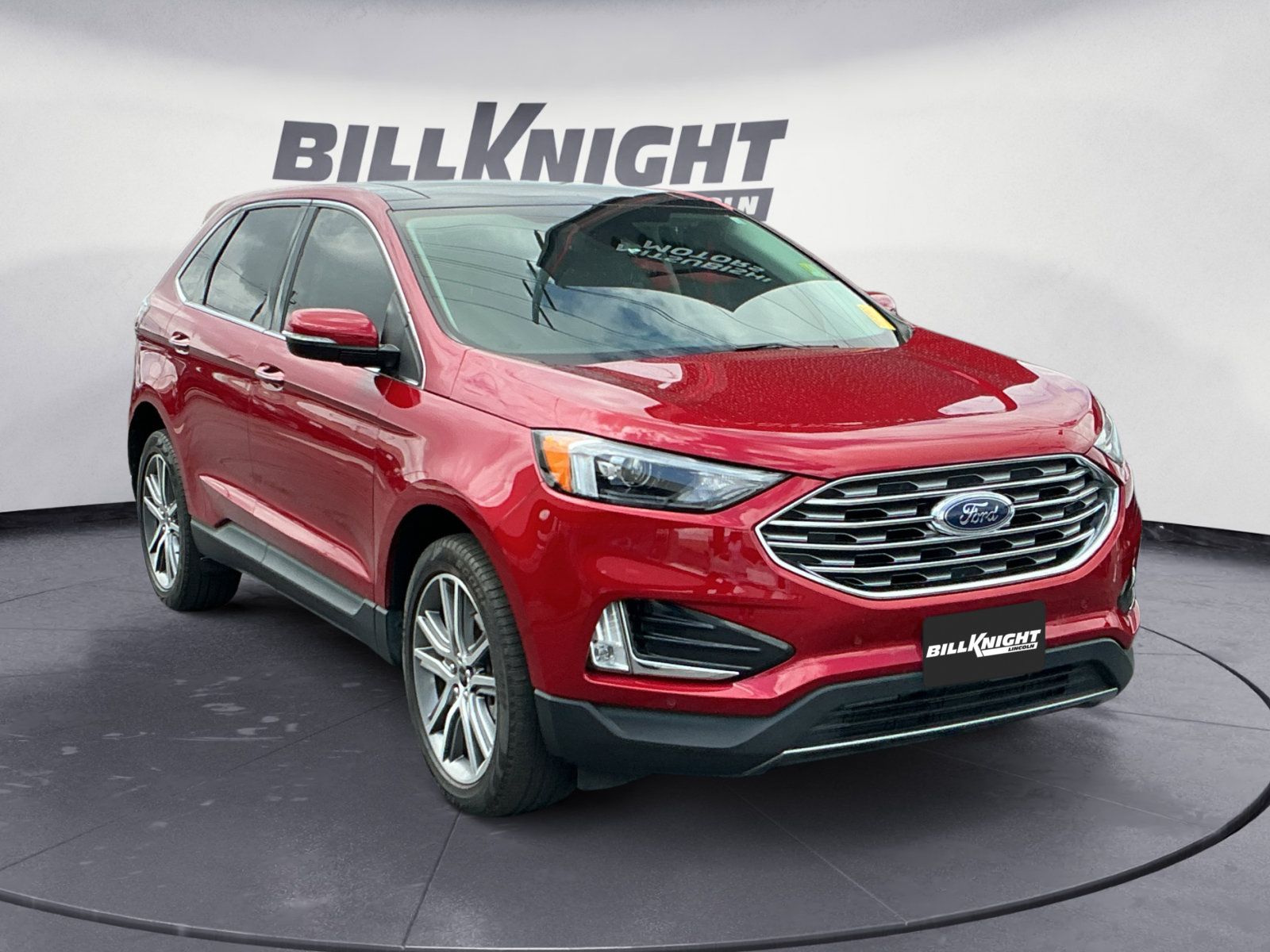 Rapid Red Metallic Tinted Clearcoat 2023 Ford Edge SUV / Crossover All-Wheel Drive 8-Speed Automatic