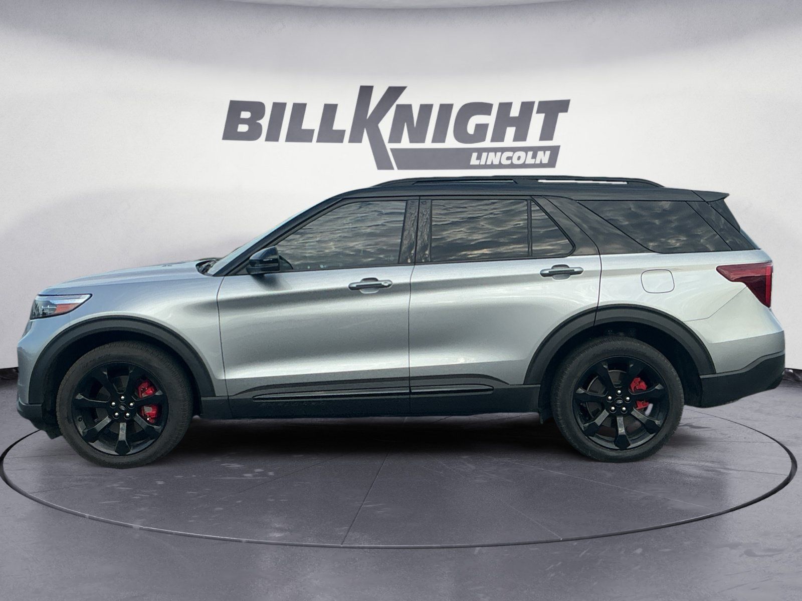 Silver Metallic 2023 Ford Explorer SUV / Crossover All-Wheel Drive Automatic