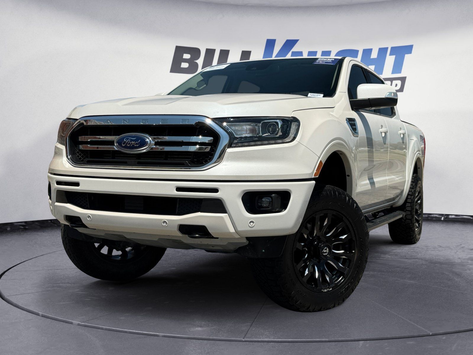 White Platinum Clearcoat Metallic 2020 Ford Ranger Pickup Truck Four-Wheel Drive Automatic