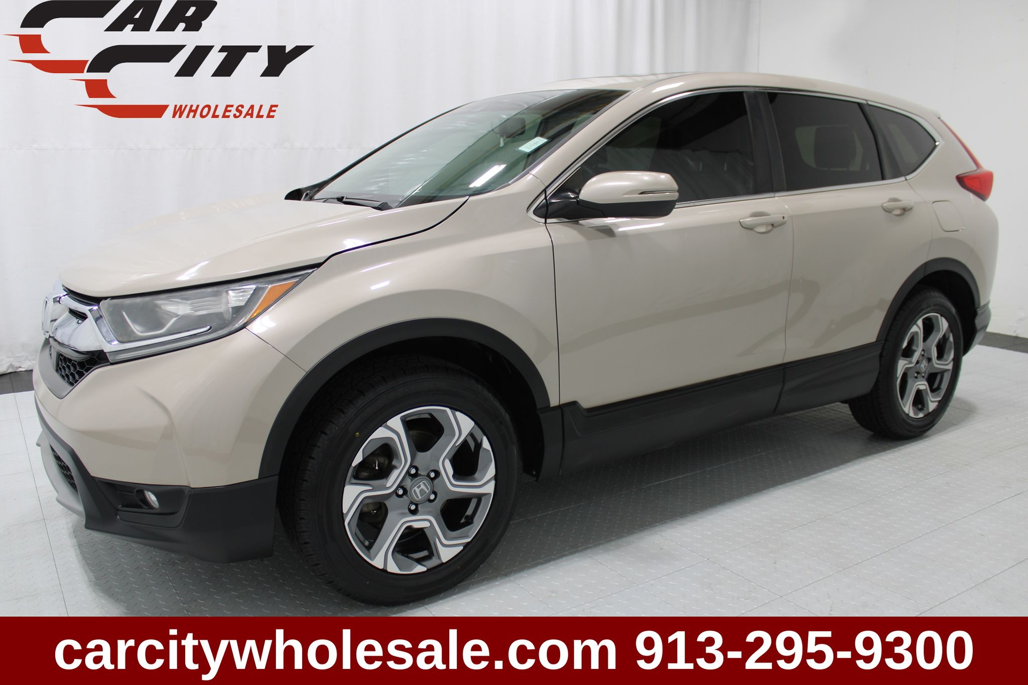 Brown (Tan) 2018 Honda CR-V SUV / Crossover All-Wheel Drive Continuously Variable Transmission