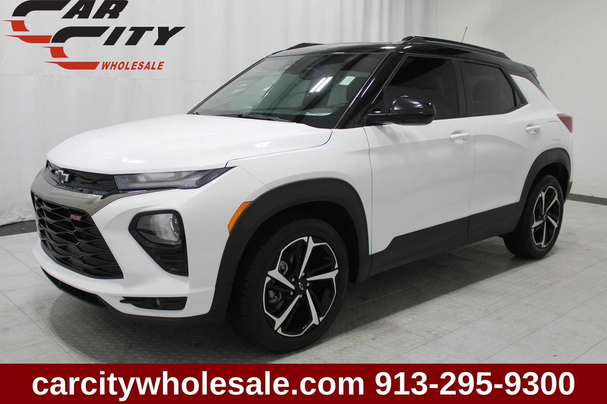 Summit White 2023 Chevrolet Trailblazer SUV / Crossover Front-Wheel Drive Continuously Variable Transmission