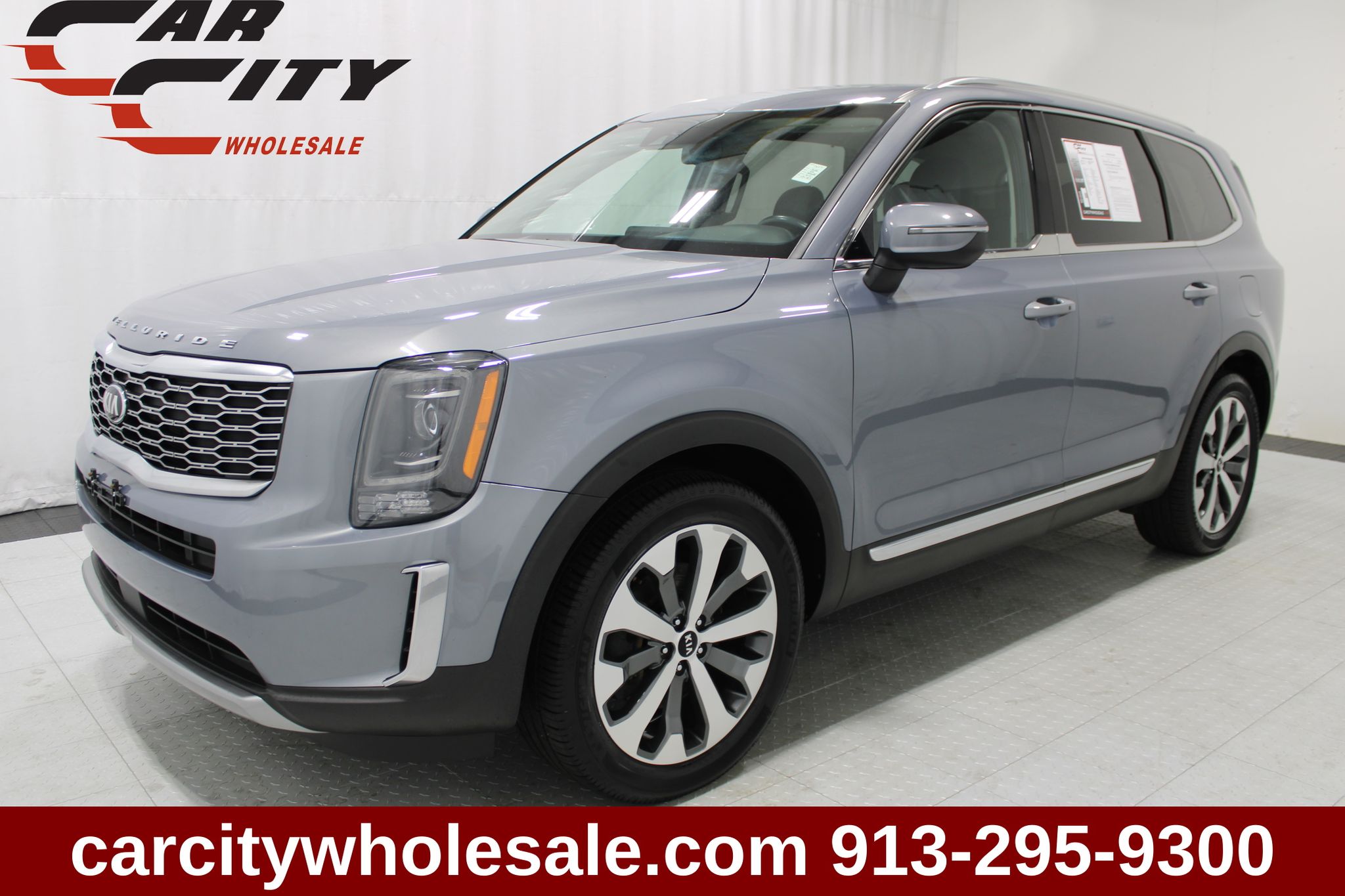 Everlasting Silver 2020 Kia Telluride SUV / Crossover All-Wheel Drive 8-Speed Automatic