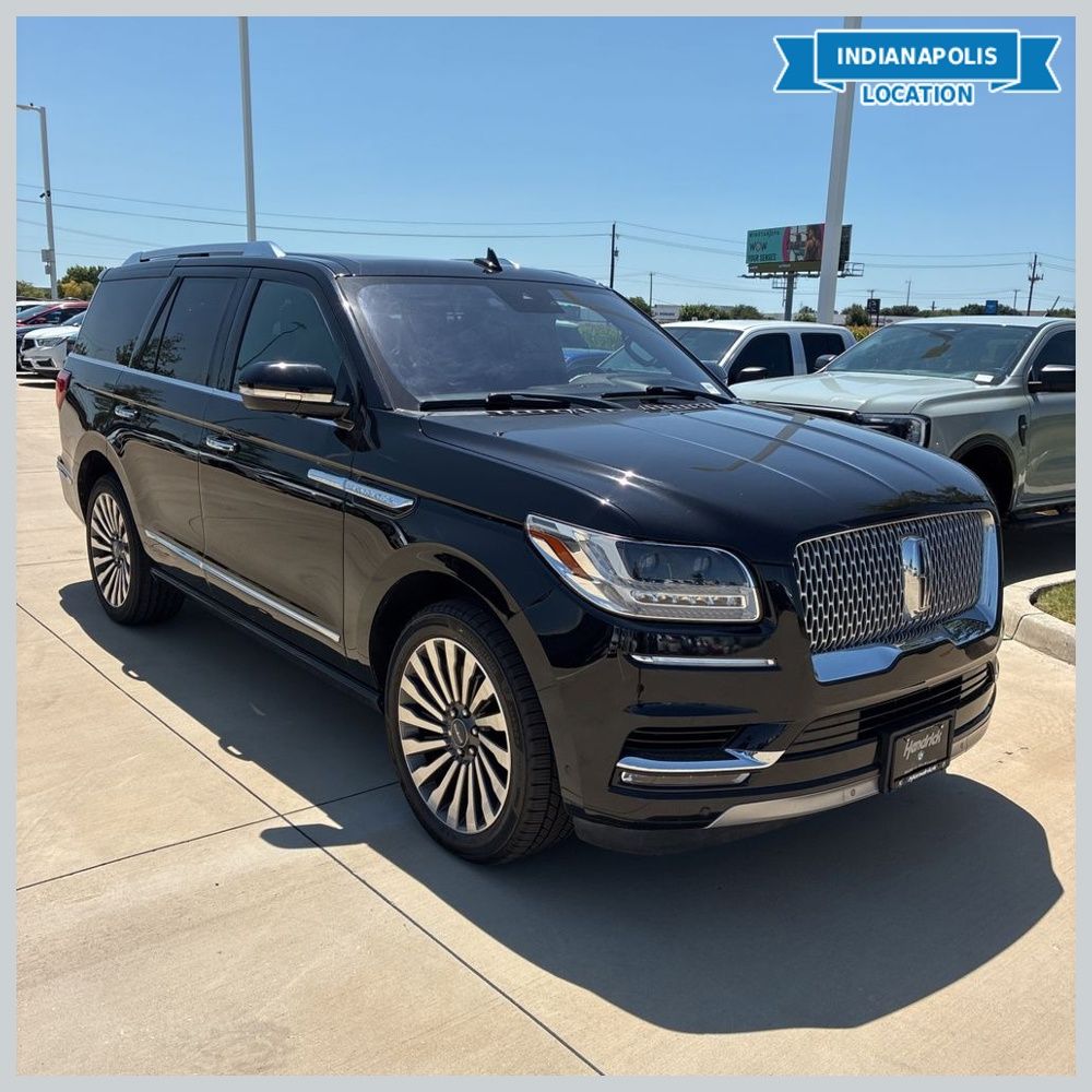 Infinite Black Metallic 2019 Lincoln Navigator SUV / Crossover Four-Wheel Drive Automatic