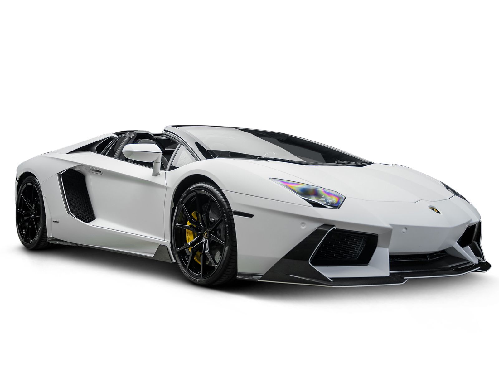 White 2014 Lamborghini Aventador Coupe All-Wheel Drive 7-Speed Automatic