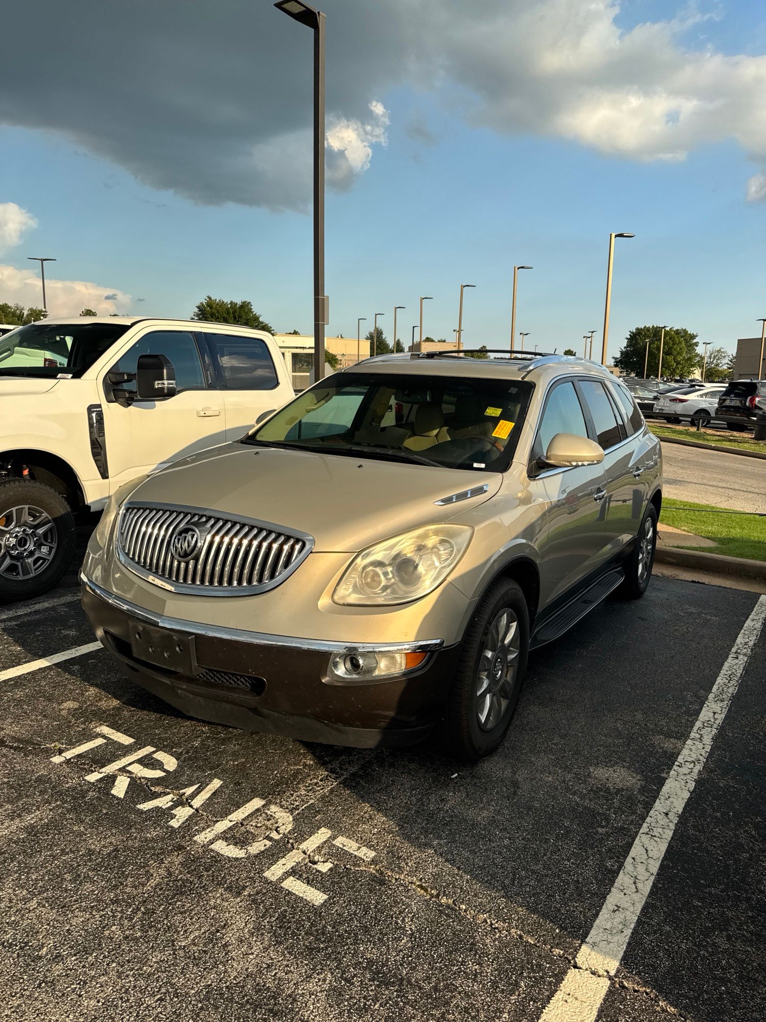 Gold Mist Metallic 2012 Buick Enclave SUV / Crossover Front-Wheel Drive 6-Speed Automatic